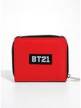 BT21 Group Doodle Zip Wallet, , alternate