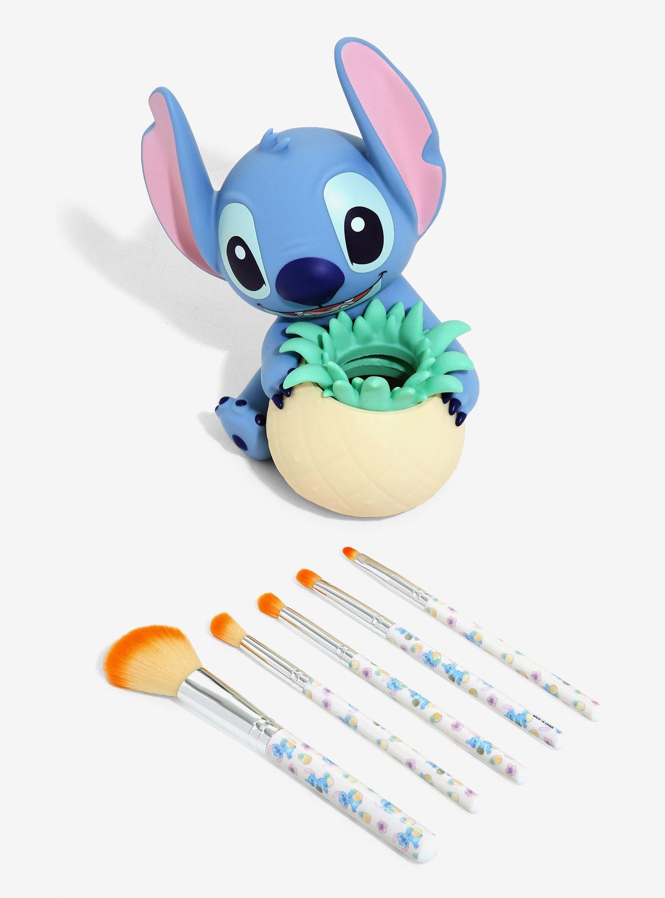 Loungefly Disney Lilo & Stitch Pineapple Makeup Brush Set, , alternate
