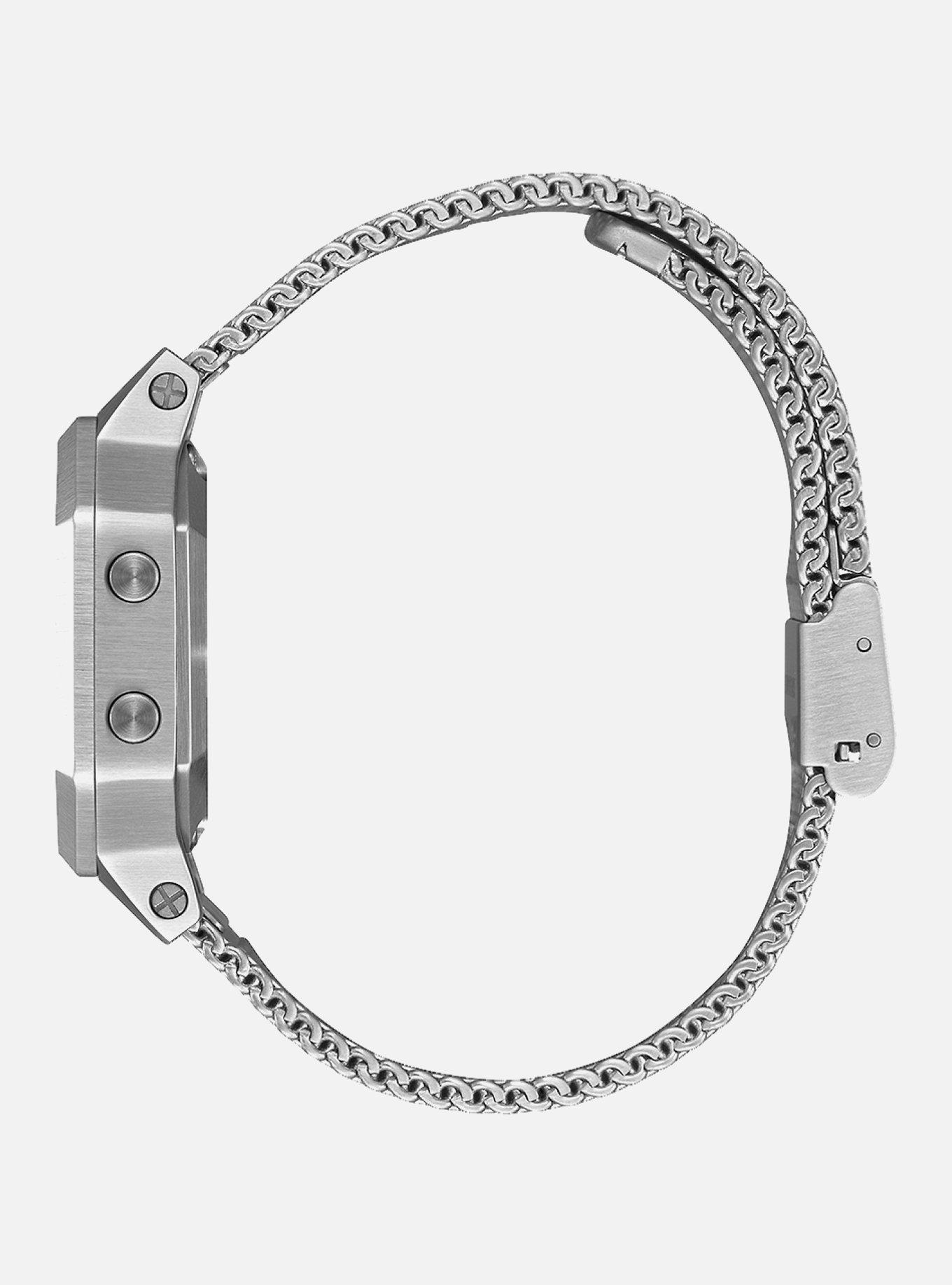 Nixon Siren Milanese Silver Watch, , alternate