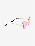 Pink Butterfly CZ Sunglasses, , alternate