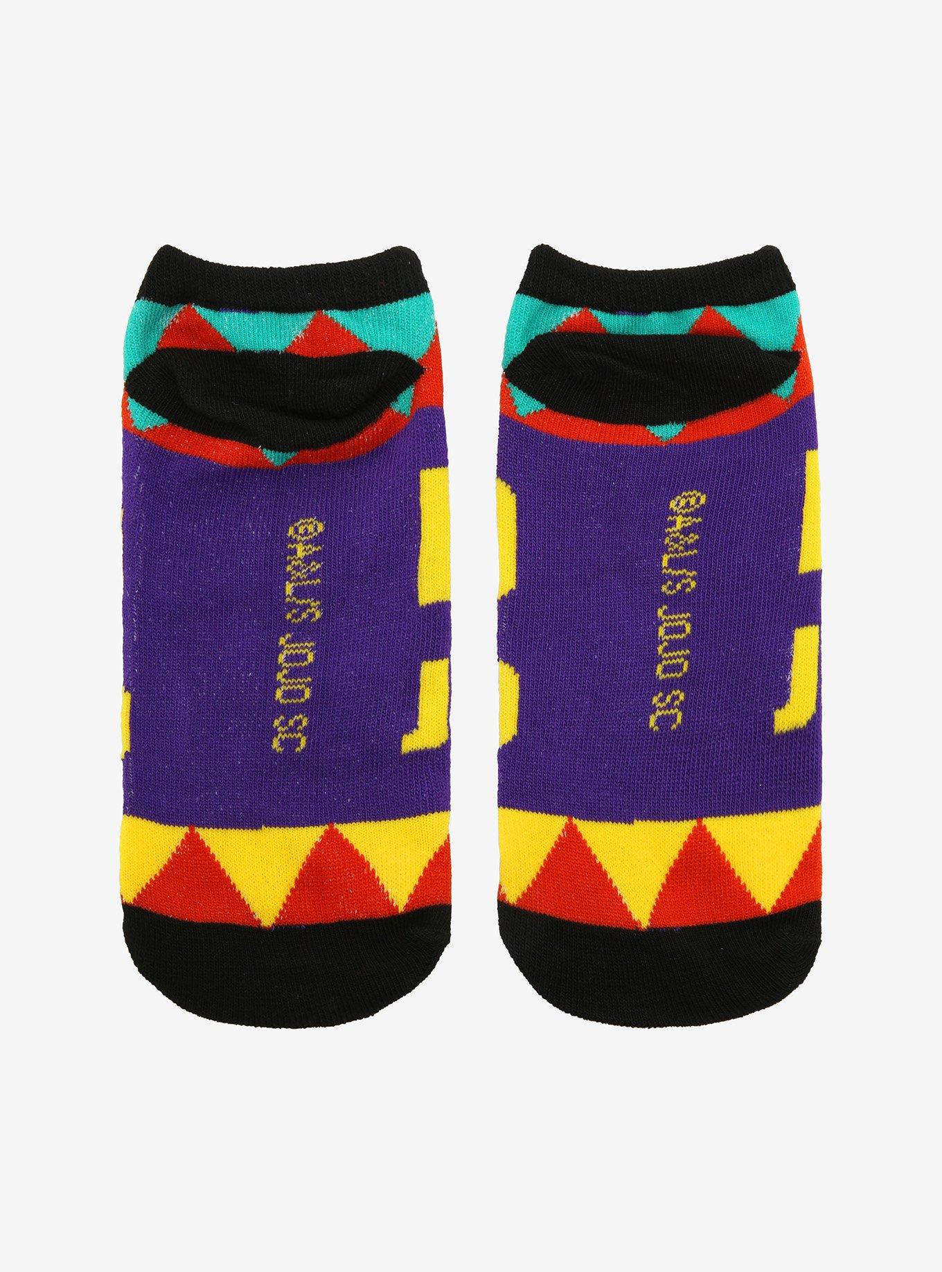 JoJo's Bizarre Adventure Jotaro No-Show Socks, , alternate
