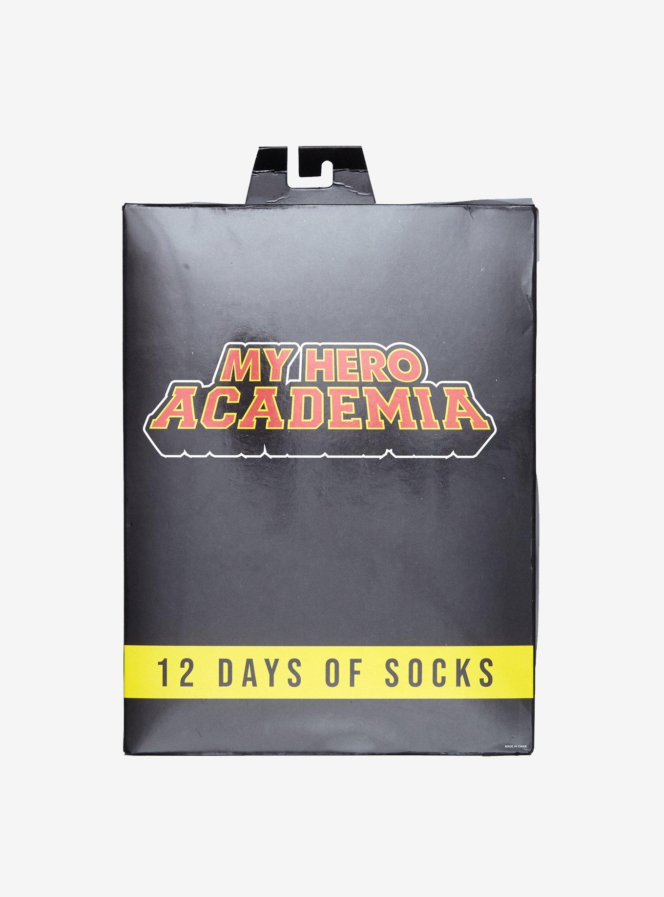 My Hero Academia 12 Days Of Socks Gift Set, , alternate