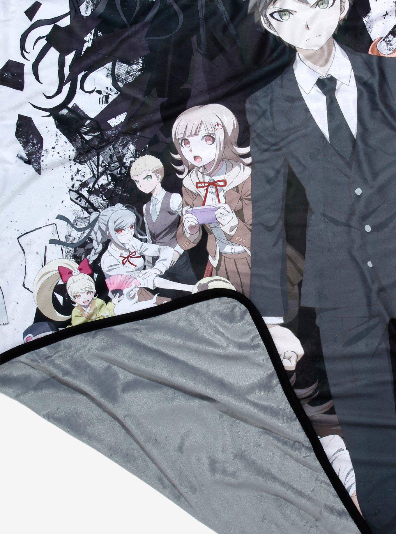 Danganronpa 3: The End Of Hope's Peak High School Group Poster Throw Blanket, , alternate