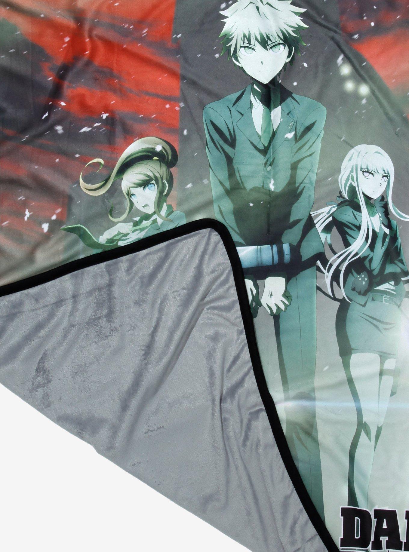 Danganronpa 3: The End Of Hope's Peak High School Poster Throw Blanket, , alternate