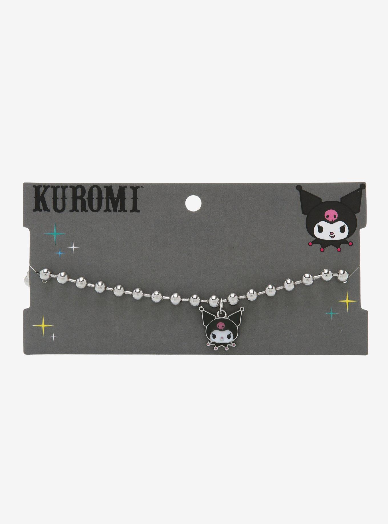 Kuromi Ball Chain Choker, , alternate