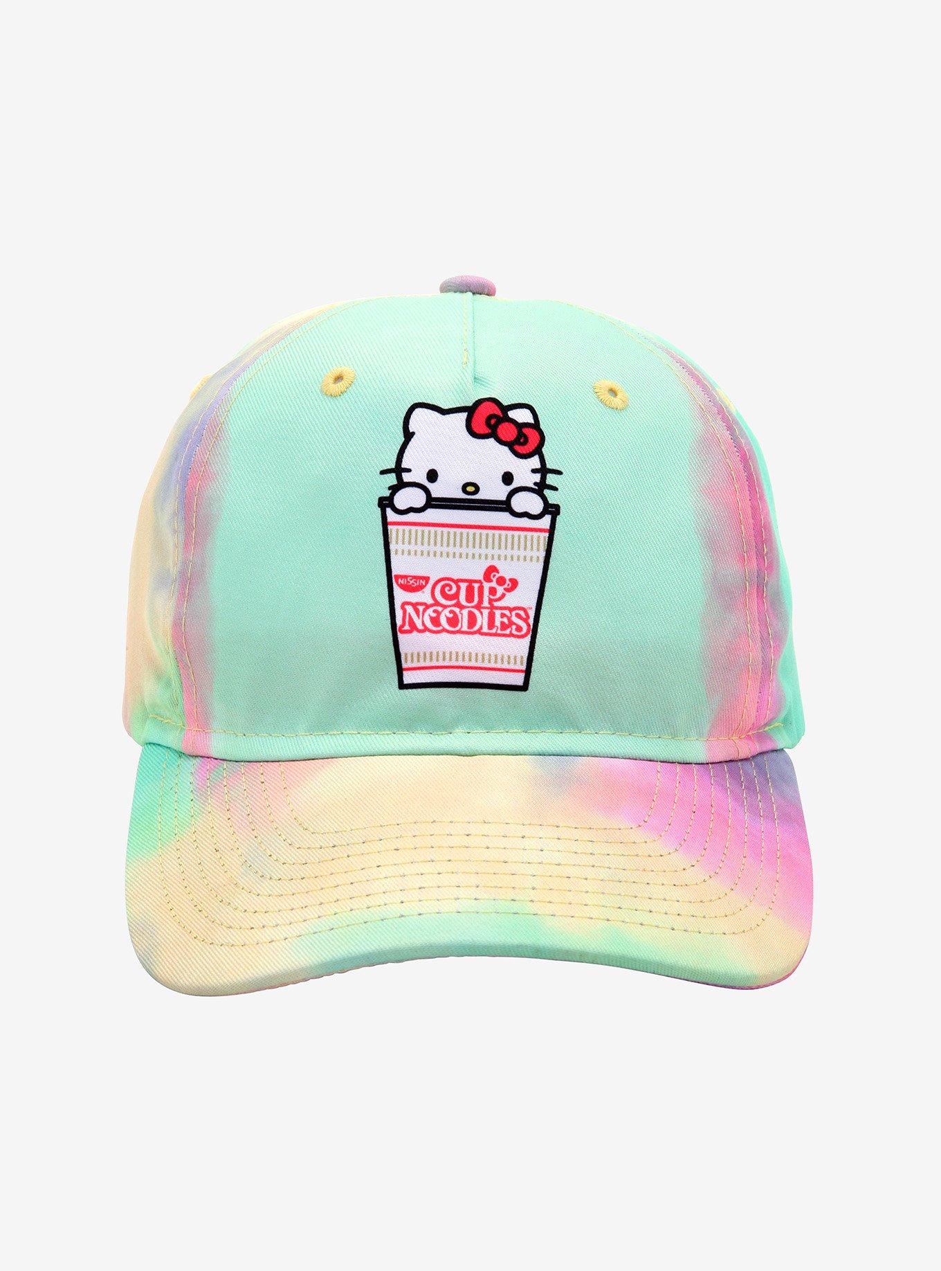 Nissin Cup Noodles X Hello Kitty Tie-Dye Dad Cap, , alternate