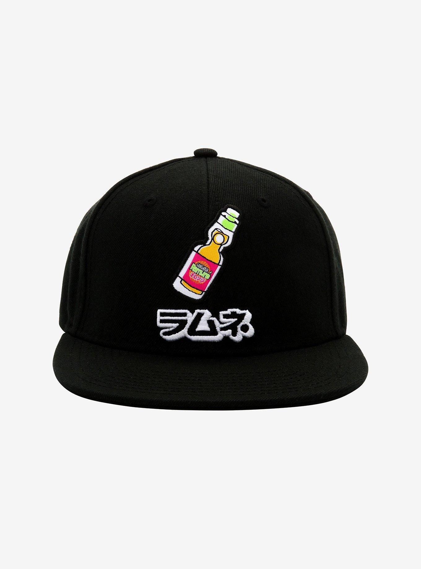 Ramune Black Snapback Hat, , alternate