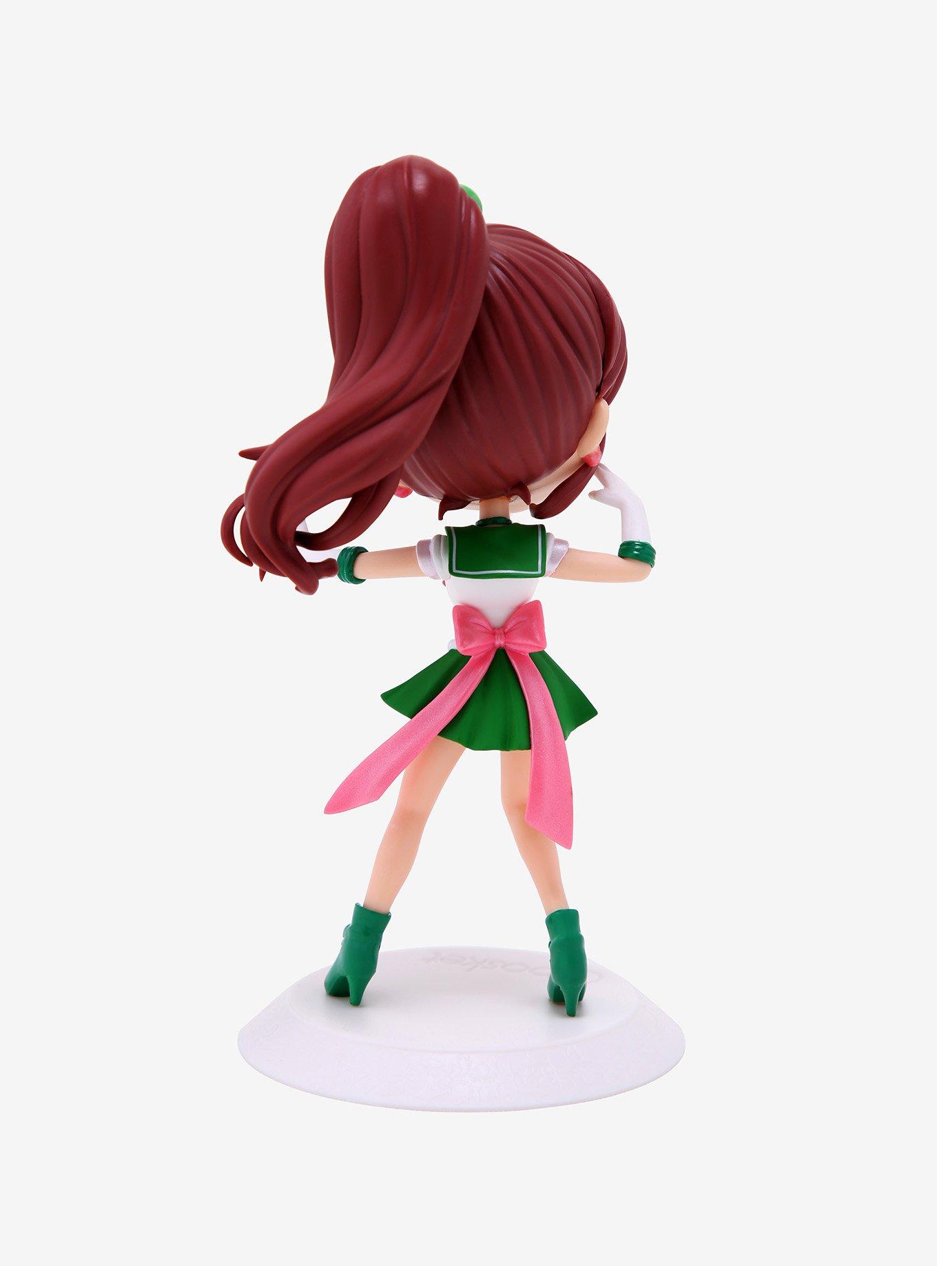 Banpresto Sailor Moon Eternal Q Posket Super Sailor Jupiter (Ver. A) Figure, , alternate