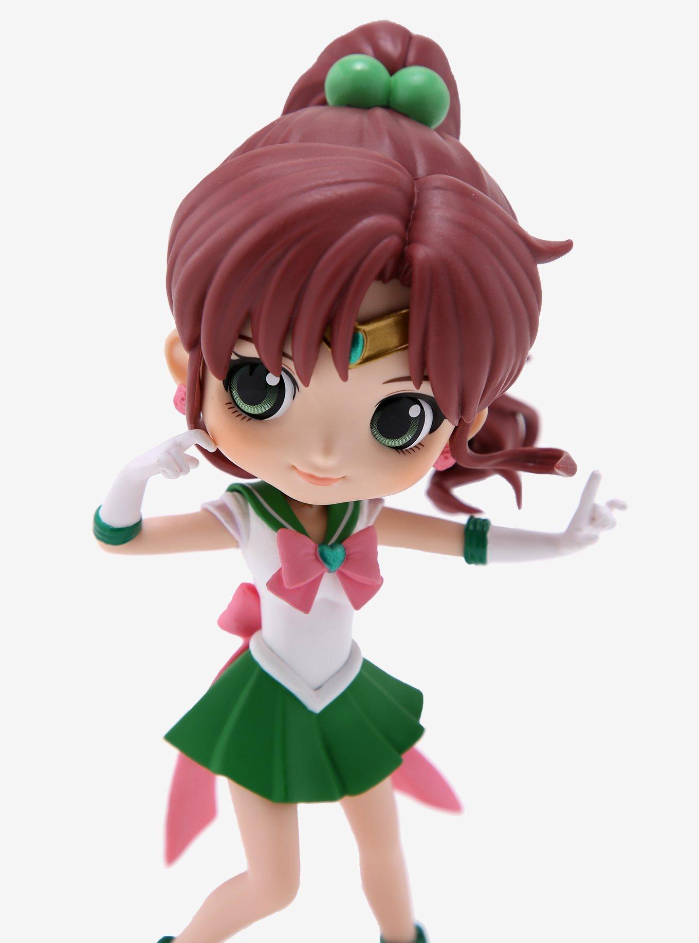 Banpresto Sailor Moon Eternal Q Posket Super Sailor Jupiter (Ver. A) Figure, , alternate