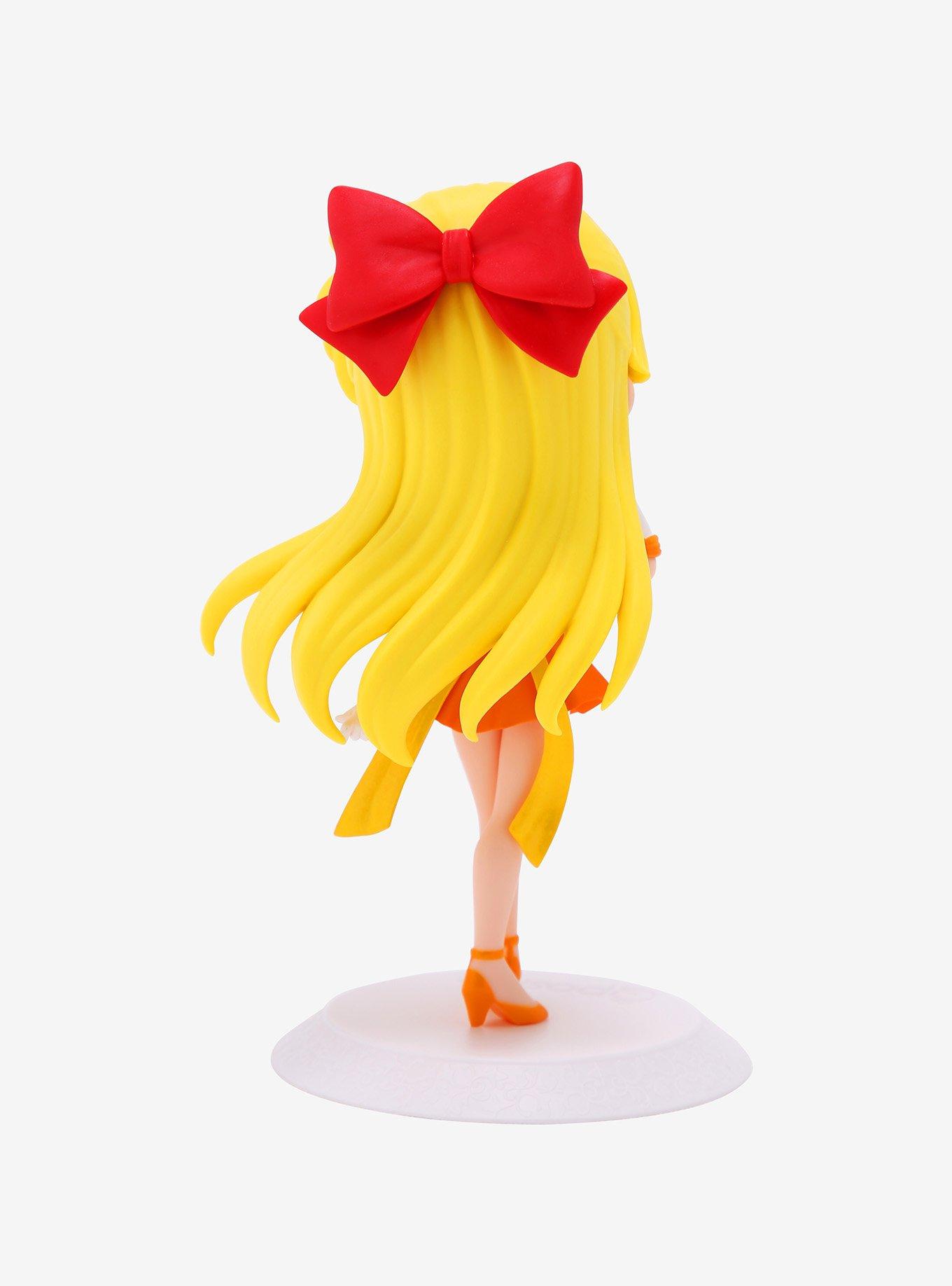 Banpresto Sailor Moon Eternal Q Posket Super Sailor Venus (Ver. A) Figure, , alternate