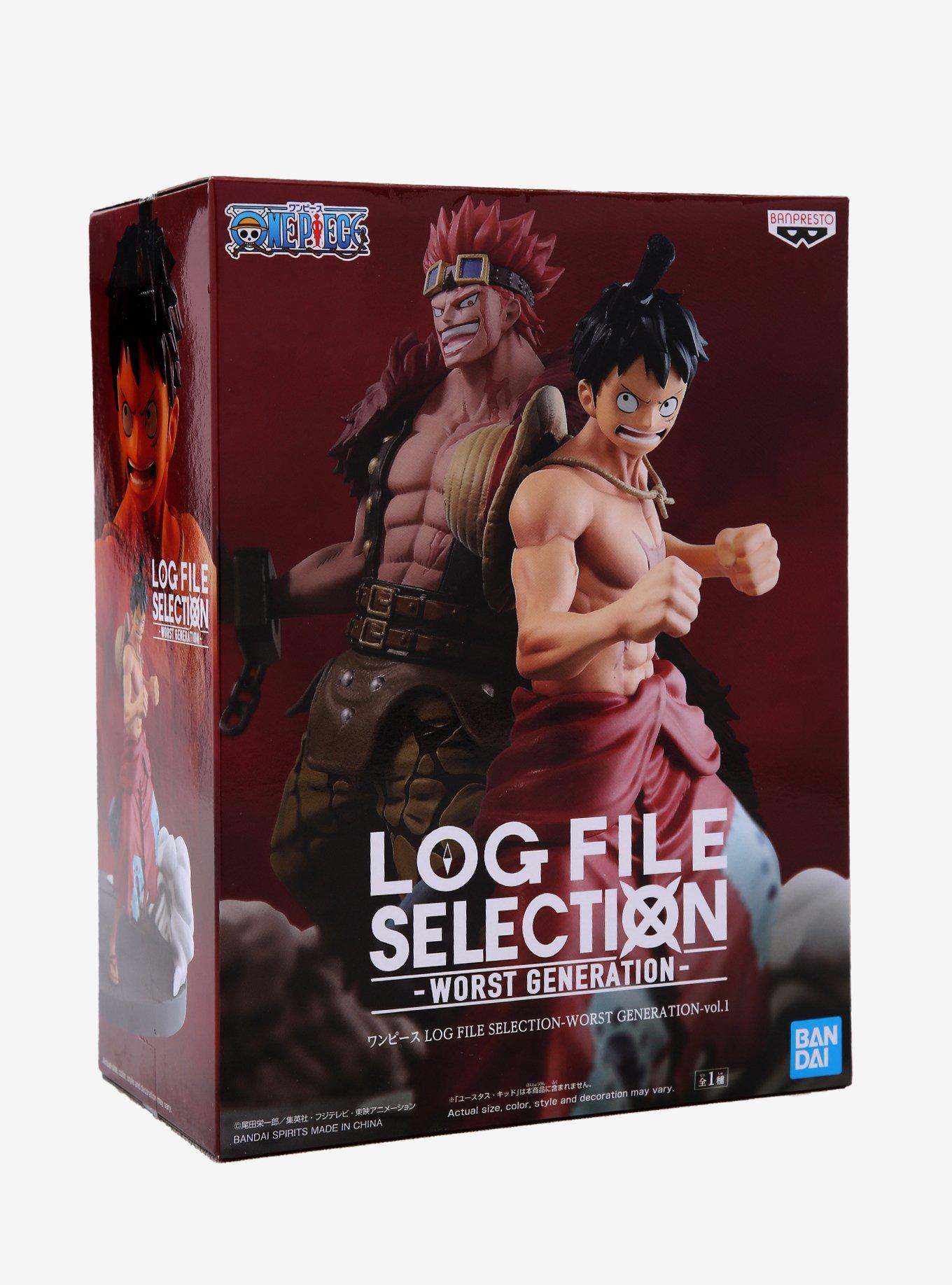 Banpresto One Piece Log File Selection Worst Generation Vol.1 Monkey D. Luffy Figure, , alternate