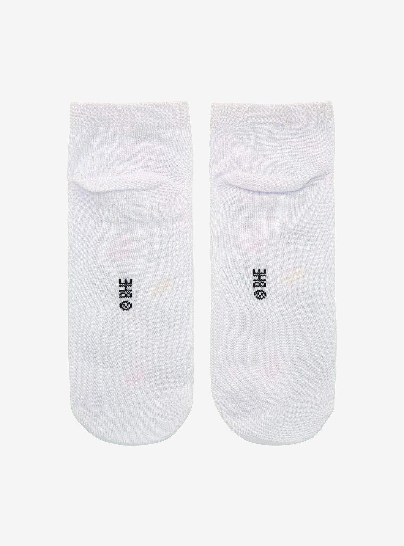 TinyTAN Line Art No-Show Socks Inspired By BTS, , alternate