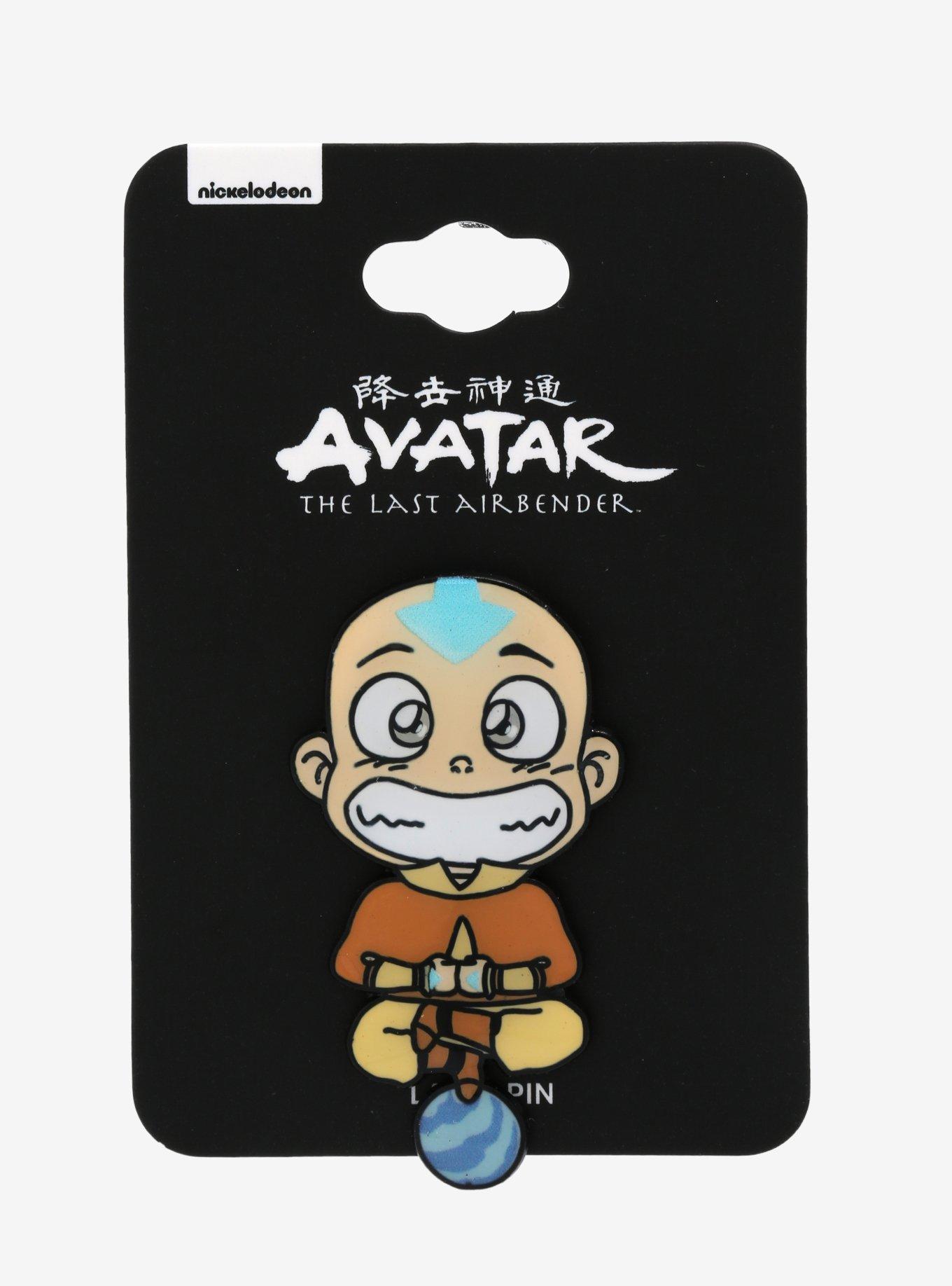 Avatar: The Last Airbender Chibi Aang Enamel Pin - BoxLunch Exclusive, , alternate