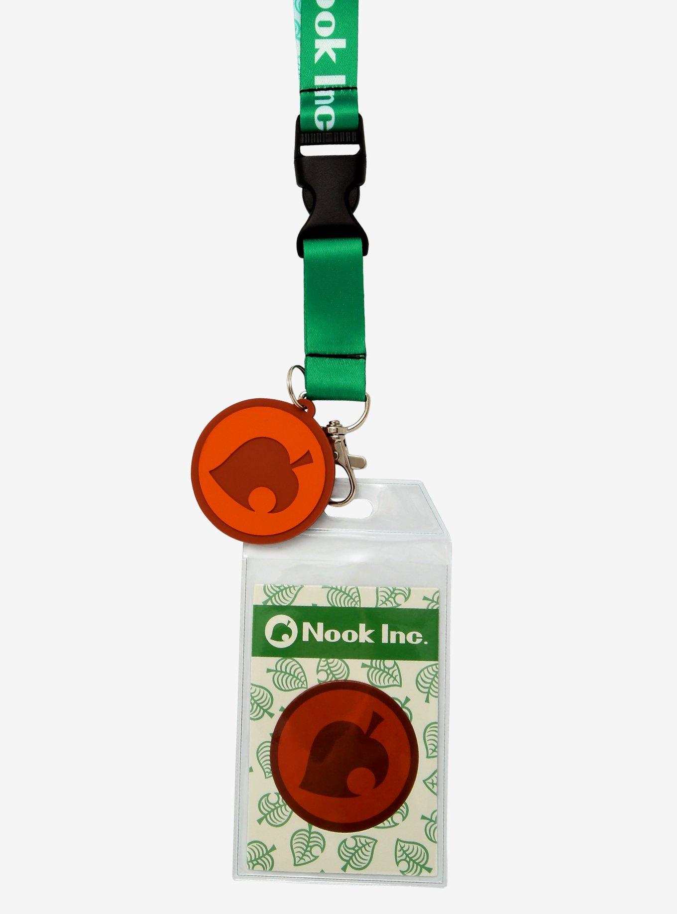 Nintendo Animal Crossing New Horizons Nook Inc. Lanyard - BoxLunch Exclusive, , alternate