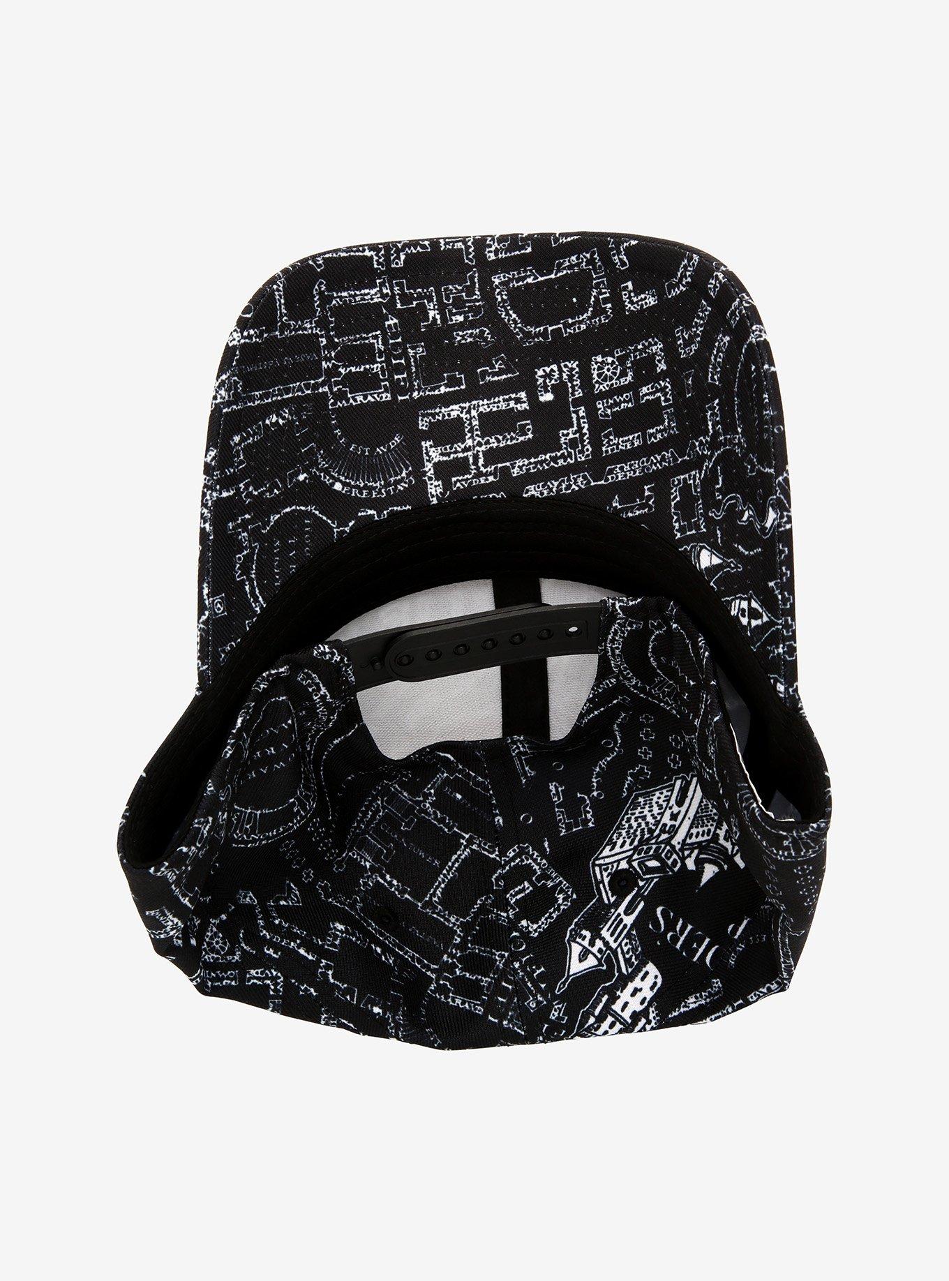 Harry Potter Marauder's Map Snapback Hat, , alternate