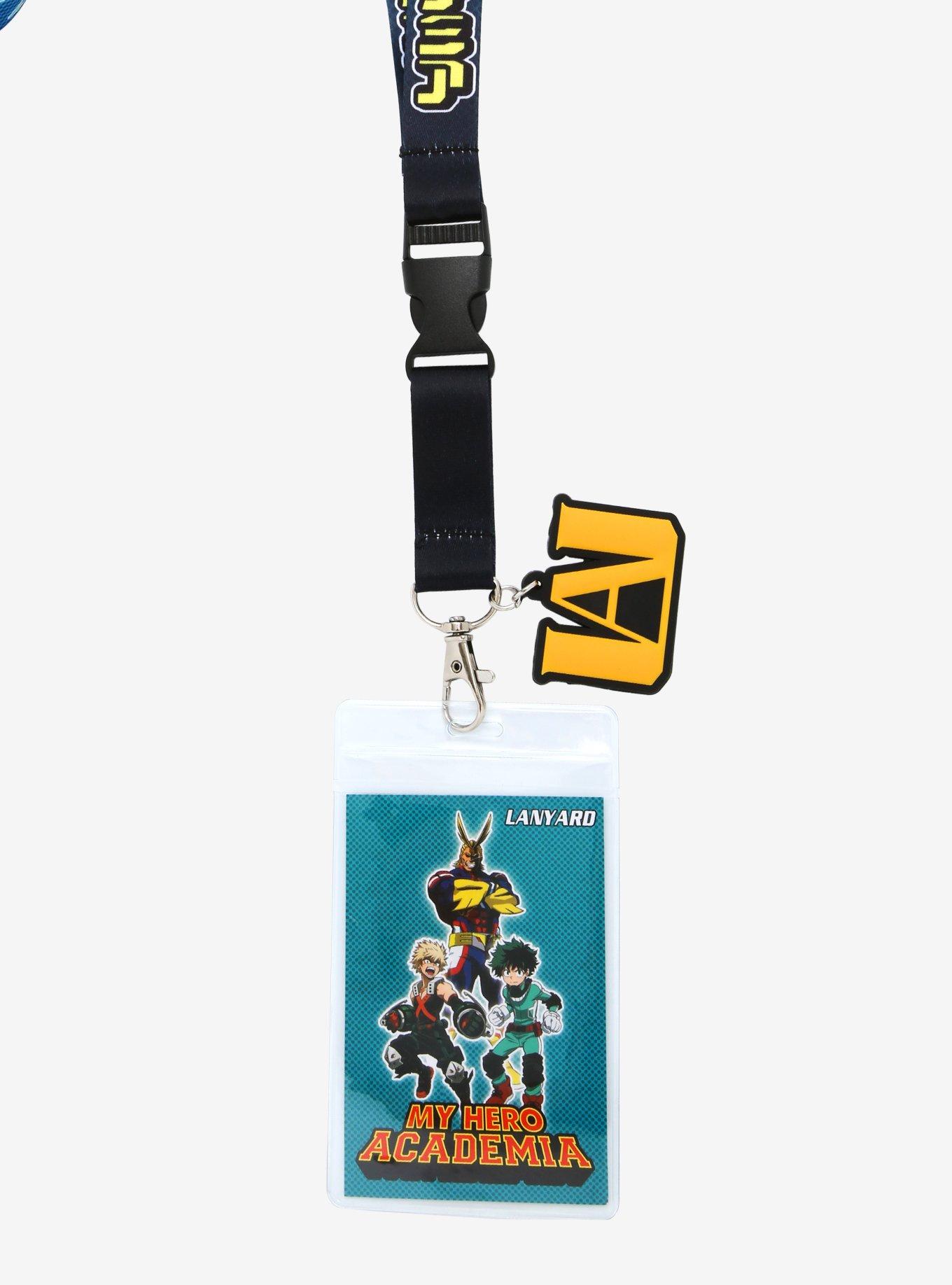 My Hero Academia Deku, Bakugo, & All Might Lanyard - BoxLunch Exclusive, , alternate