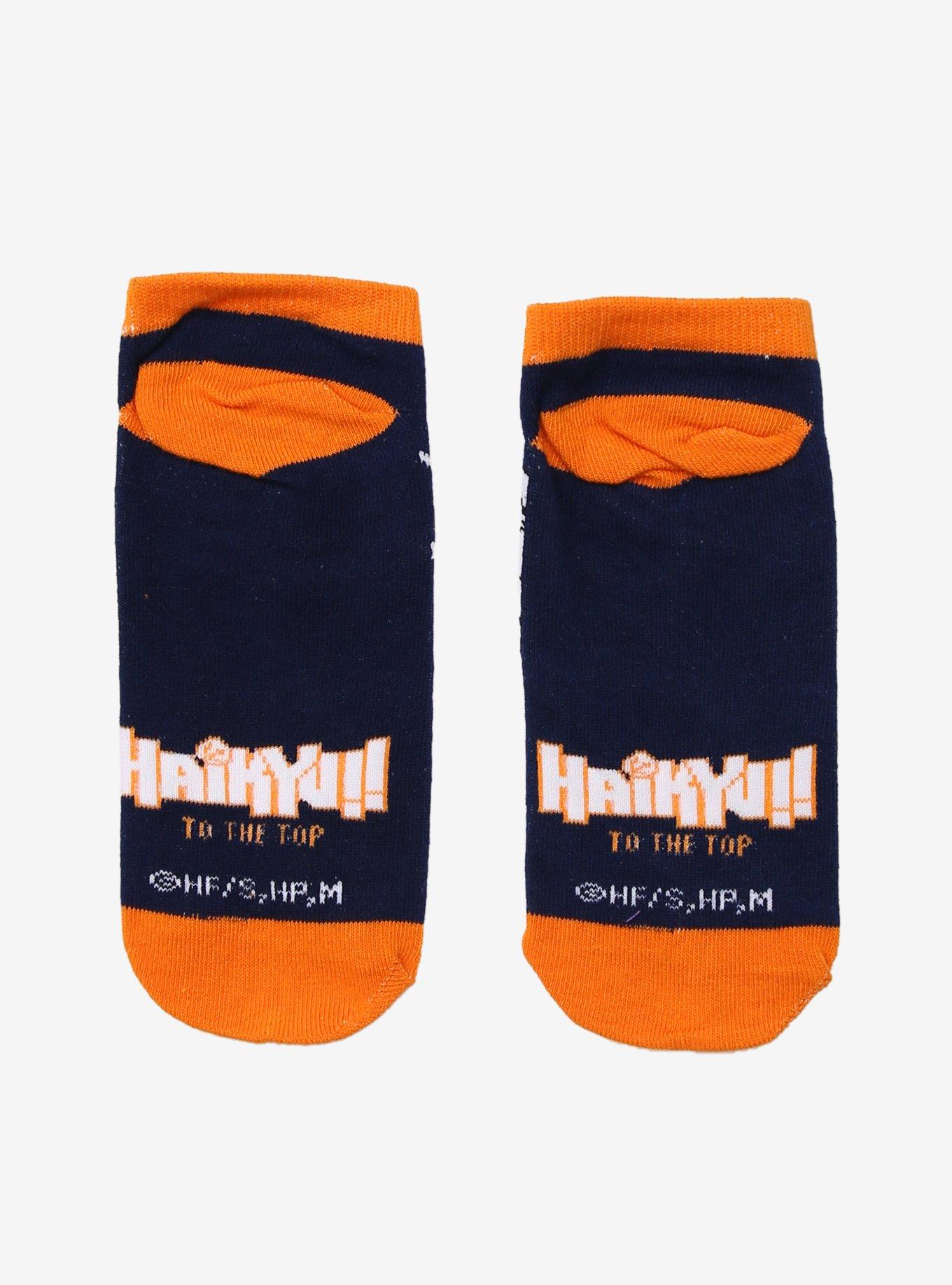 Haikyu!! Shoyo Hinata No-Show Socks, , alternate