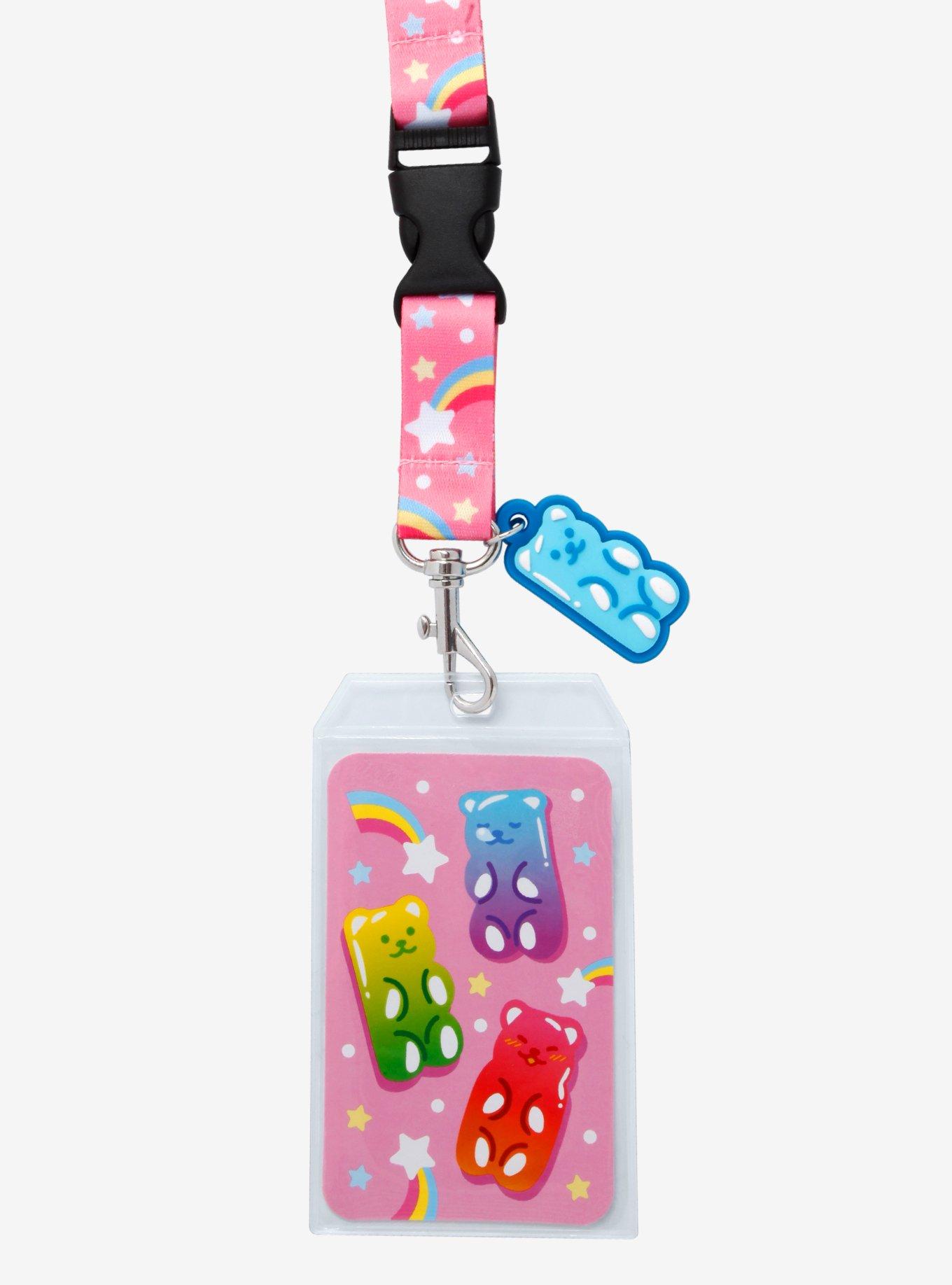 Candy Bear Rainbow Lanyard, , alternate