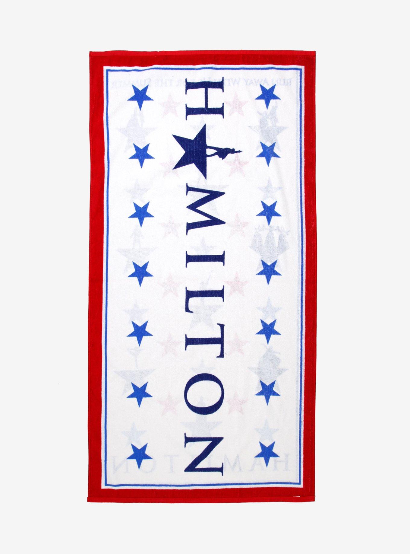 Hamilton Star Beach Towel, , alternate