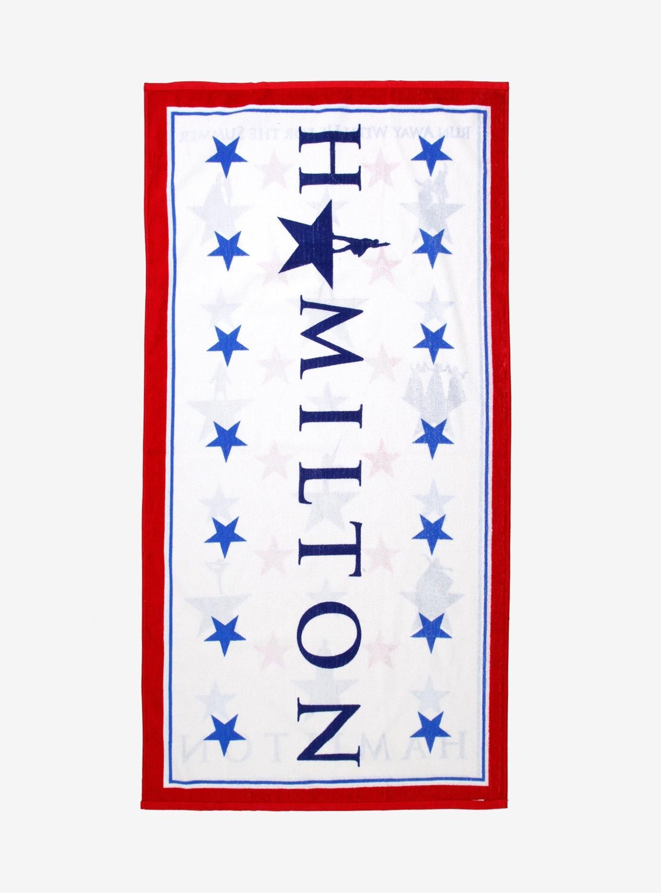 Hamilton Star Beach Towel, , hi-res