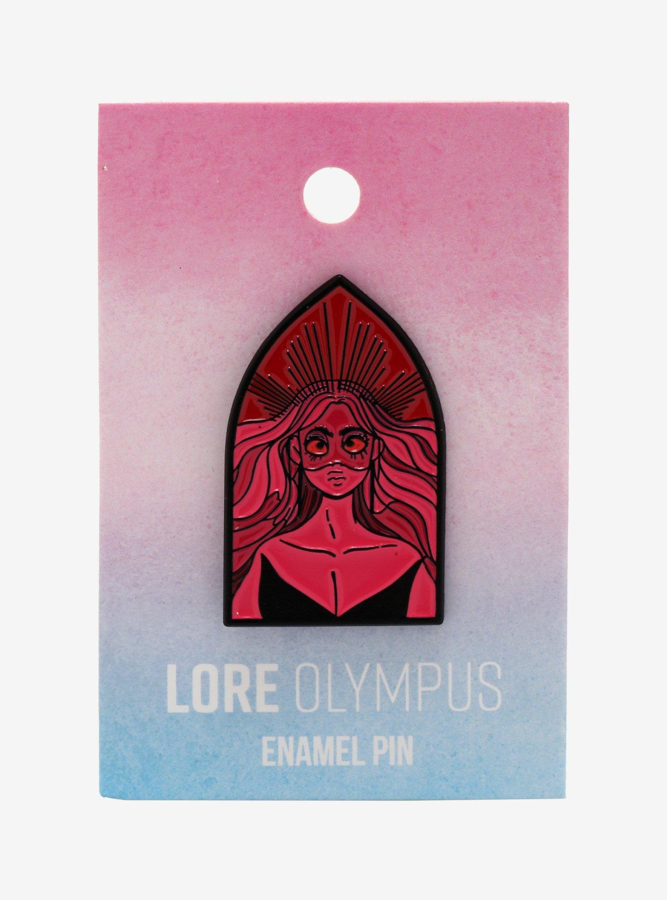 Lore Olympus Persephone Vision Queen Enamel Pin, , alternate