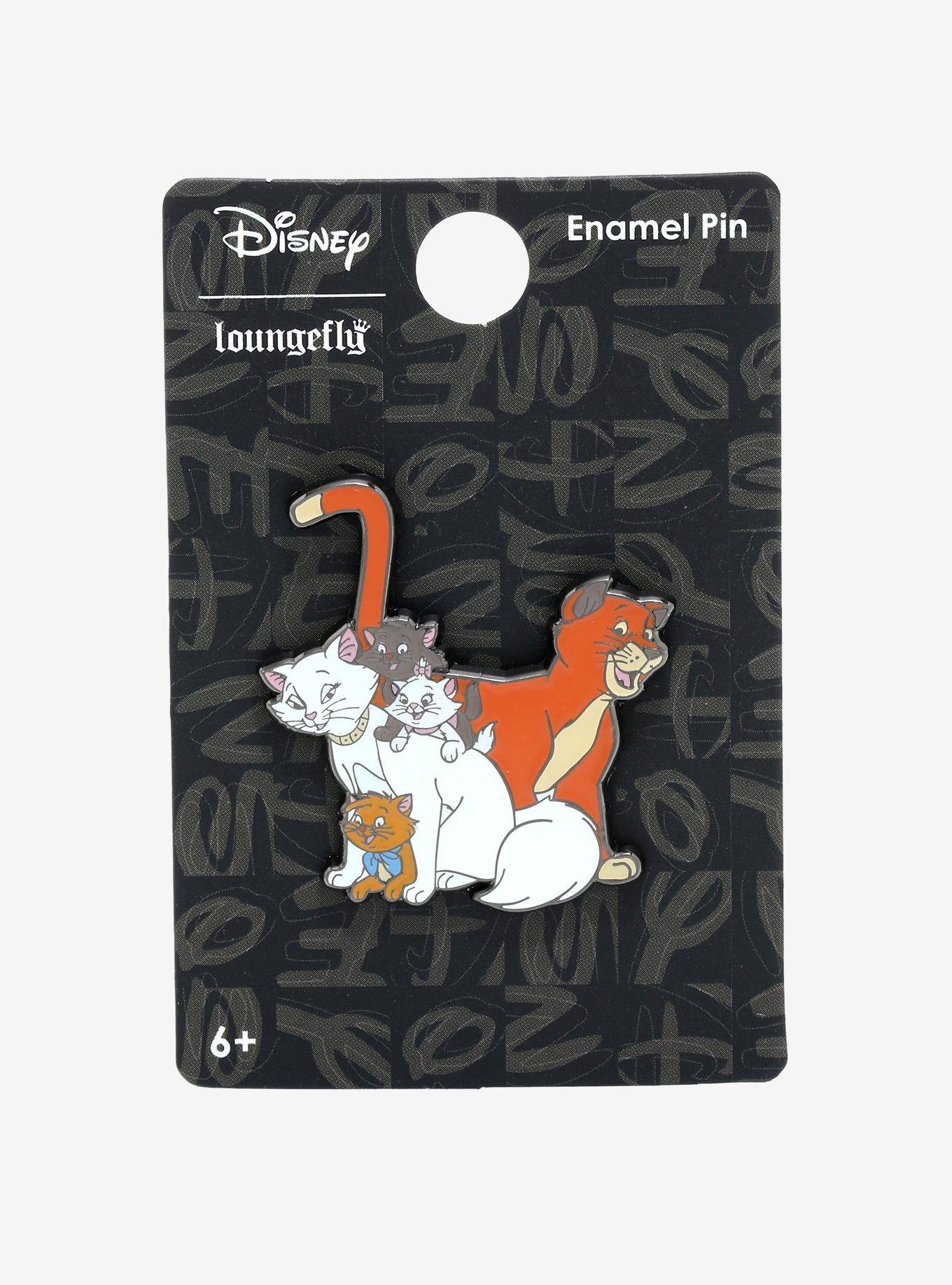 Loungefly Disney The Aristocats Cats Enamel Pin, , alternate