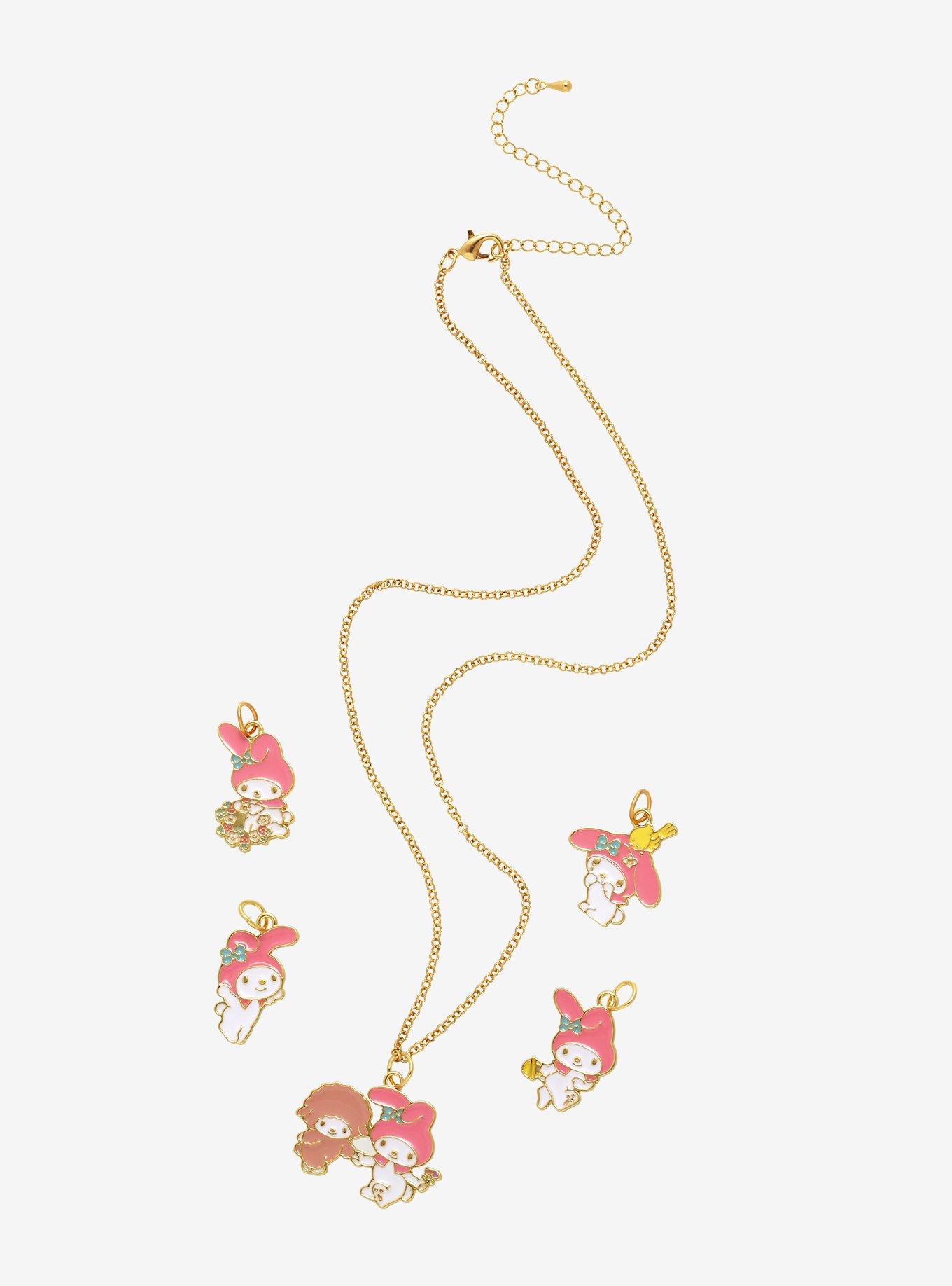 My Melody Interchangeable Charm Necklace, , alternate