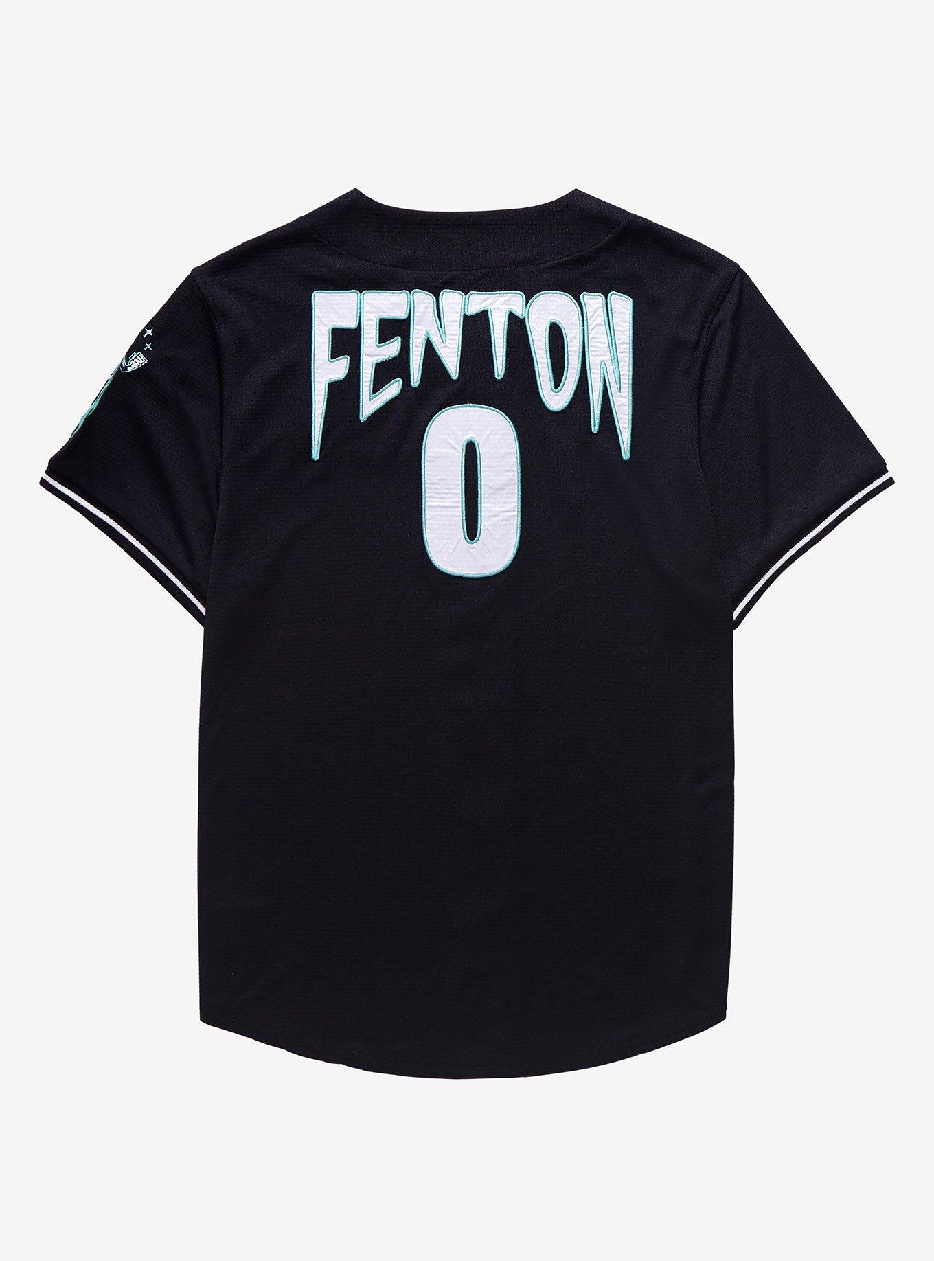 Danny Phantom Fenton Baseball Jersey - BoxLunch Exclusive, BLACK, alternate