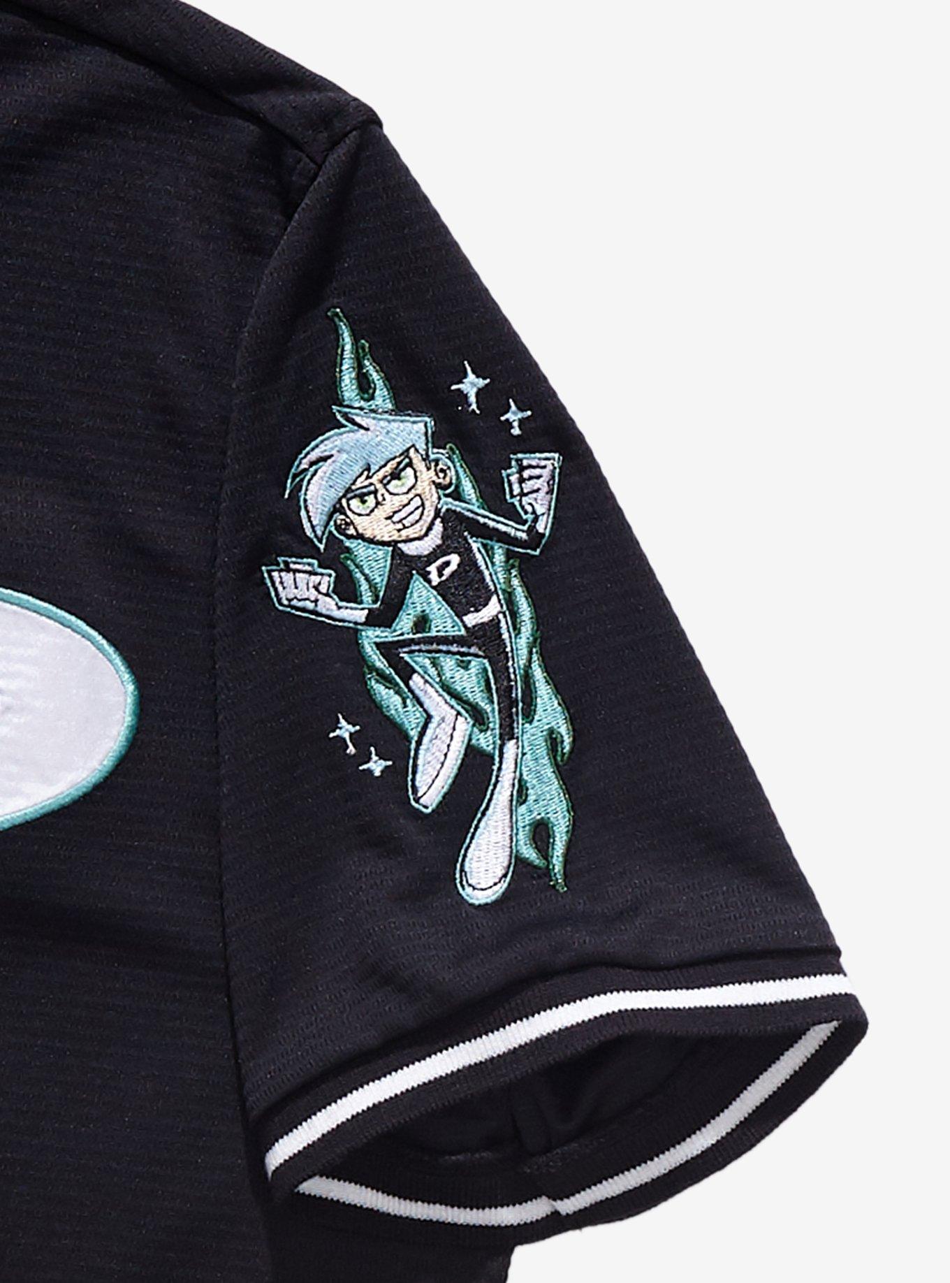 Danny Phantom Fenton Baseball Jersey - BoxLunch Exclusive, BLACK, alternate