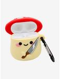 Mushroom With Knife Wireless Earbud Case Cover, , alternate