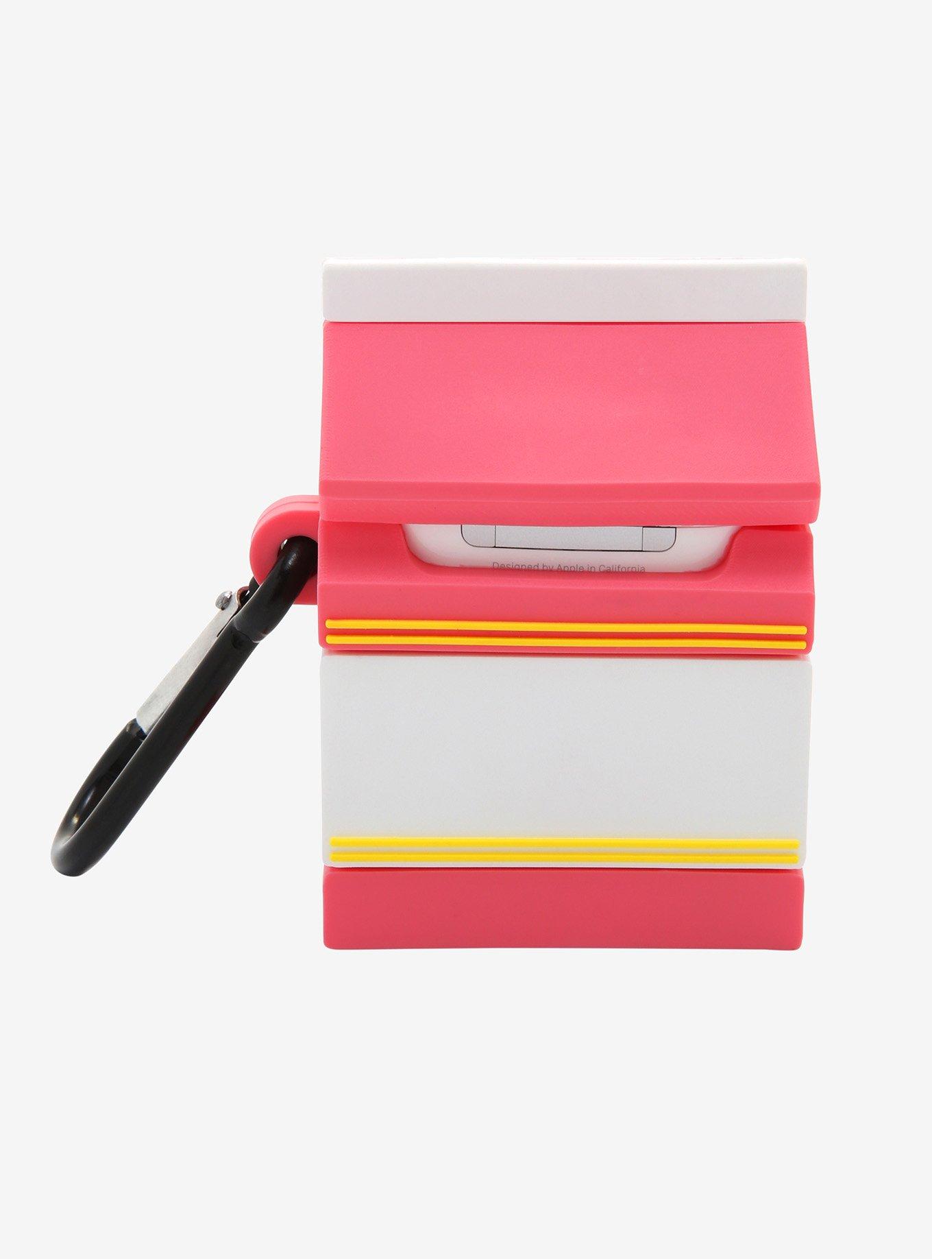 Strawberry Milk Carton Wireless Earbud Case Cover, , alternate
