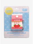 Strawberry Milk Carton Wireless Earbud Case Cover, , alternate
