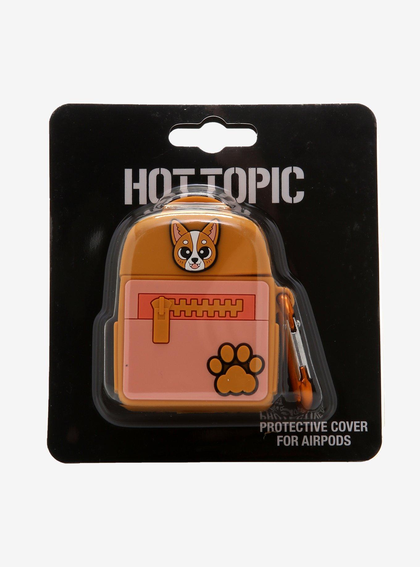 Corgi Backpack Wireless Earbud Case Cover, , alternate