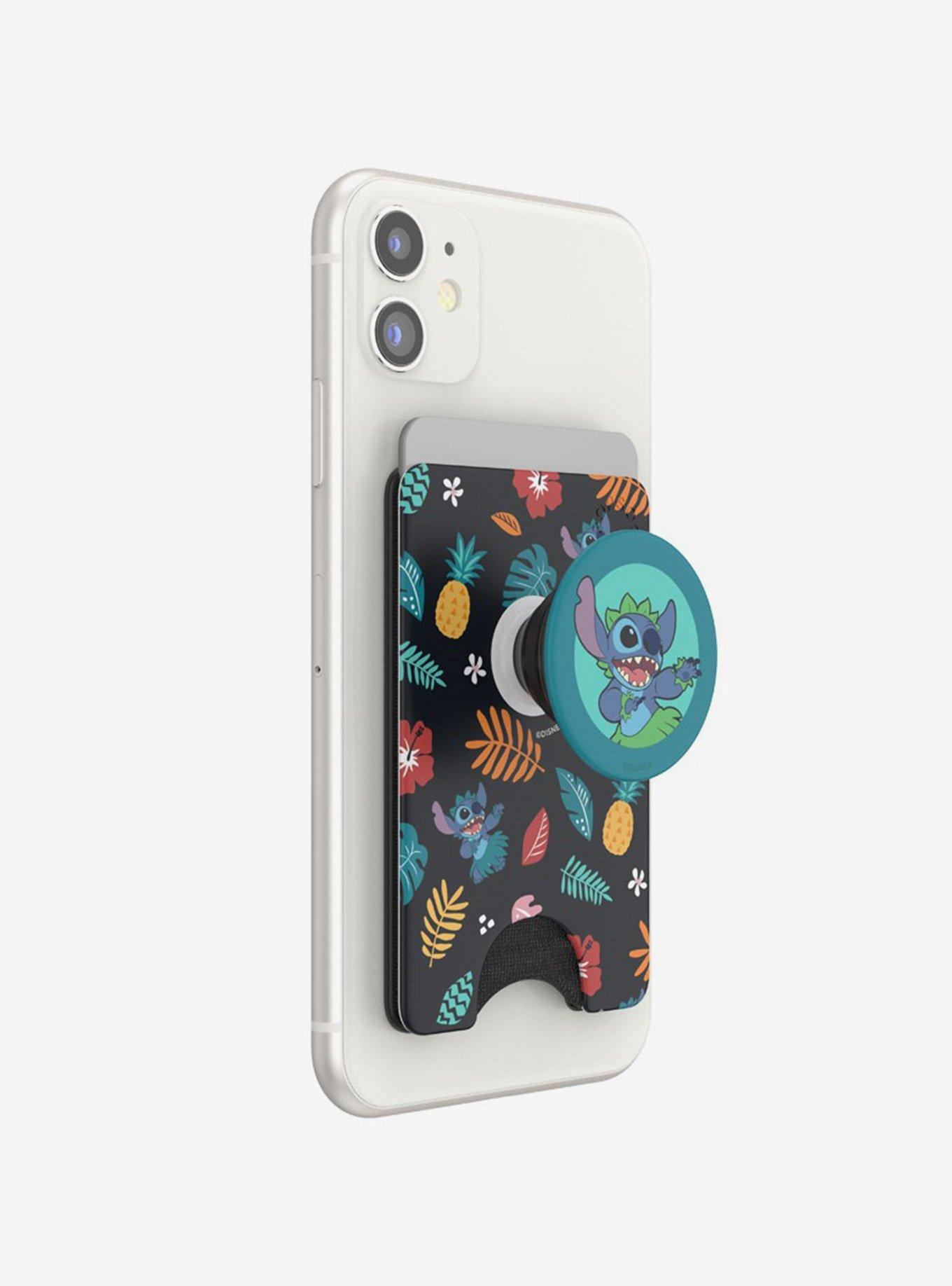 PopSockets PopWallet Plus Disney Lilo & Stitch Hula Phone Wallet Grip & Stand, , alternate