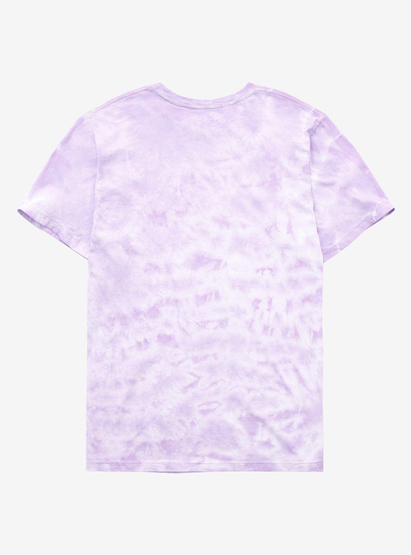 Hunter x Hunter Killua Skateboard Tie-Dye T-Shirt - BoxLunch Exclusive, LILAC, alternate