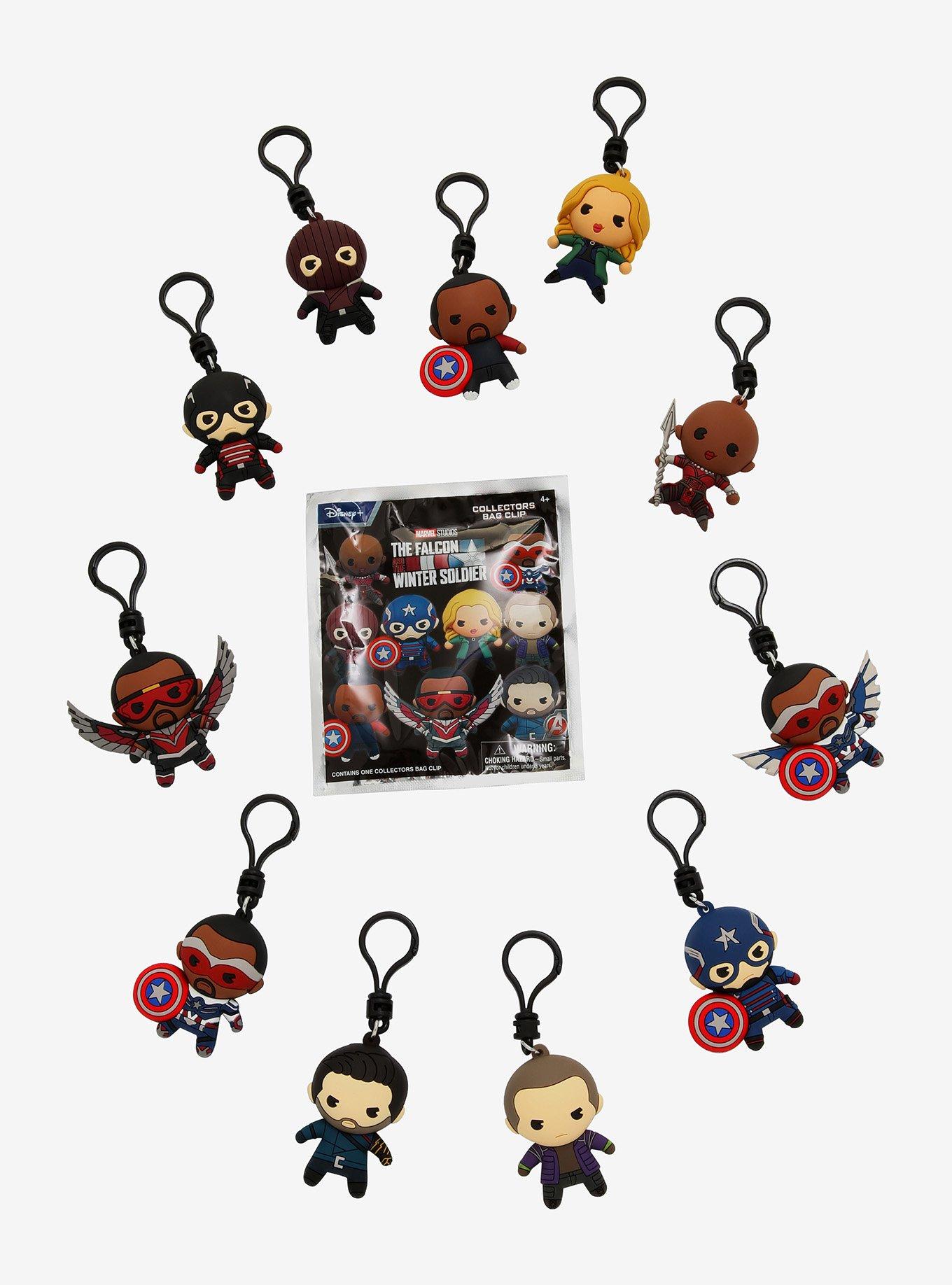Marvel The Falcon And The Winter Soldier Chibi Blind Bag Figural Key Chain, , alternate