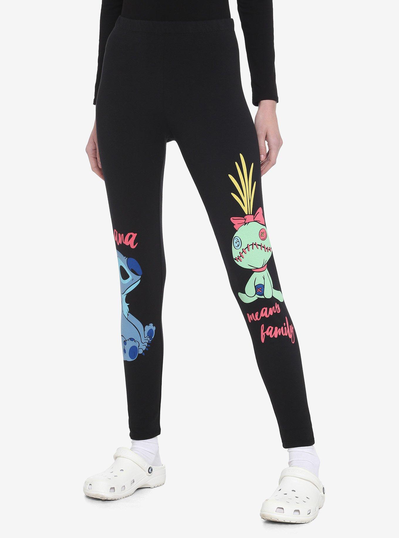 Disney Lilo & Stitch Scrump & Stitch Leggings, MULTI, alternate