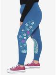 Disney Aladdin Jasmine Floral Leggings Plus Size, MULTI, alternate