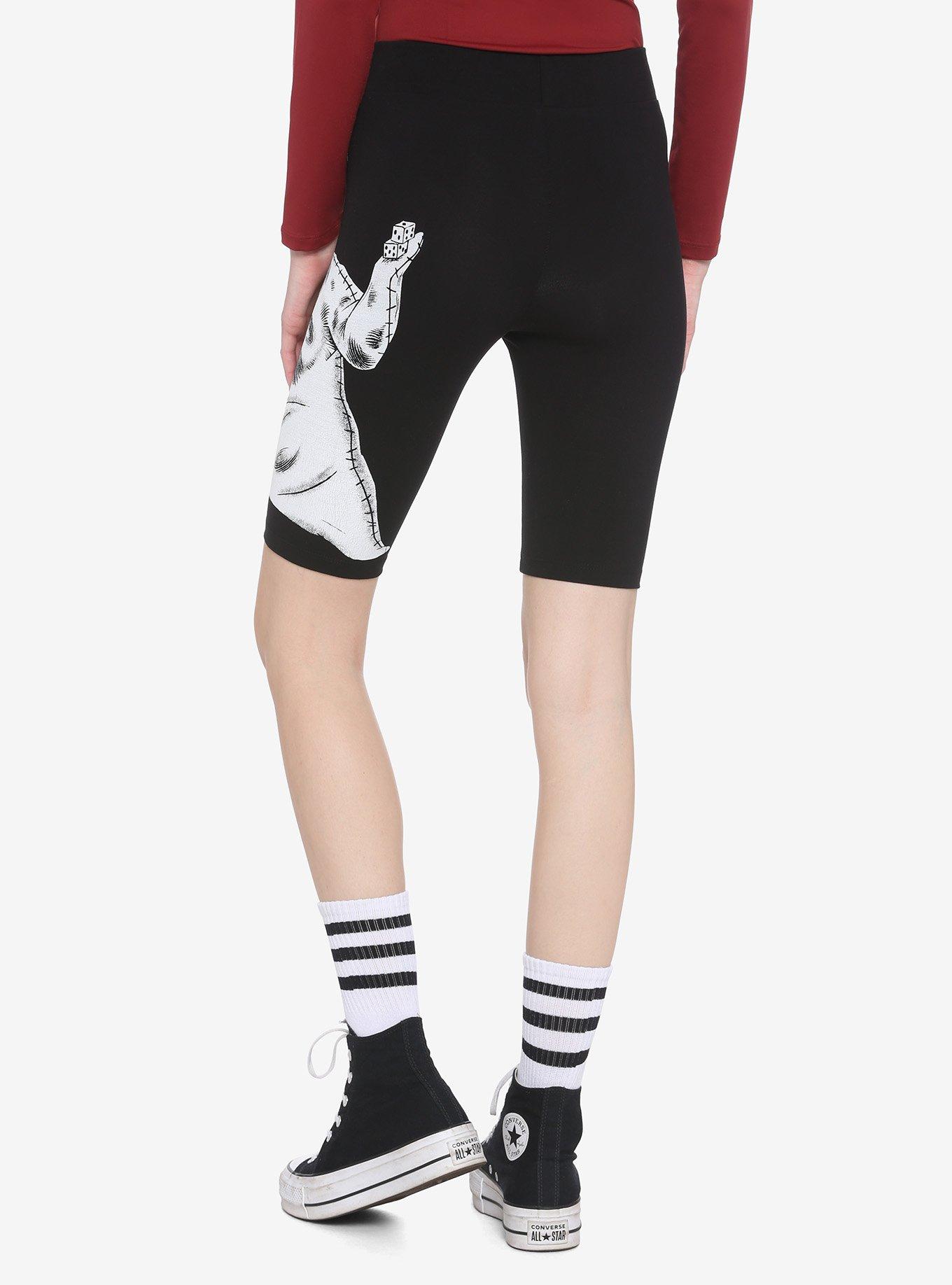 The Nightmare Before Christmas Oogie Boogie Biker Shorts, MULTI, alternate