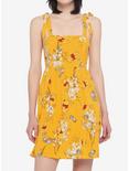 Disney Winnie The Pooh Floral Babydoll Dress, MULTI, alternate
