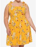 Disney Winnie The Pooh Floral Babydoll Dress Plus Size, MULTI, alternate