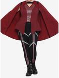 Her Universe Marvel WandaVision Wanda Hooded Girls Cape Plus Size, RED, alternate
