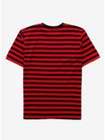 Red & Black Stripe T-Shirt, STRIPES - RED, alternate