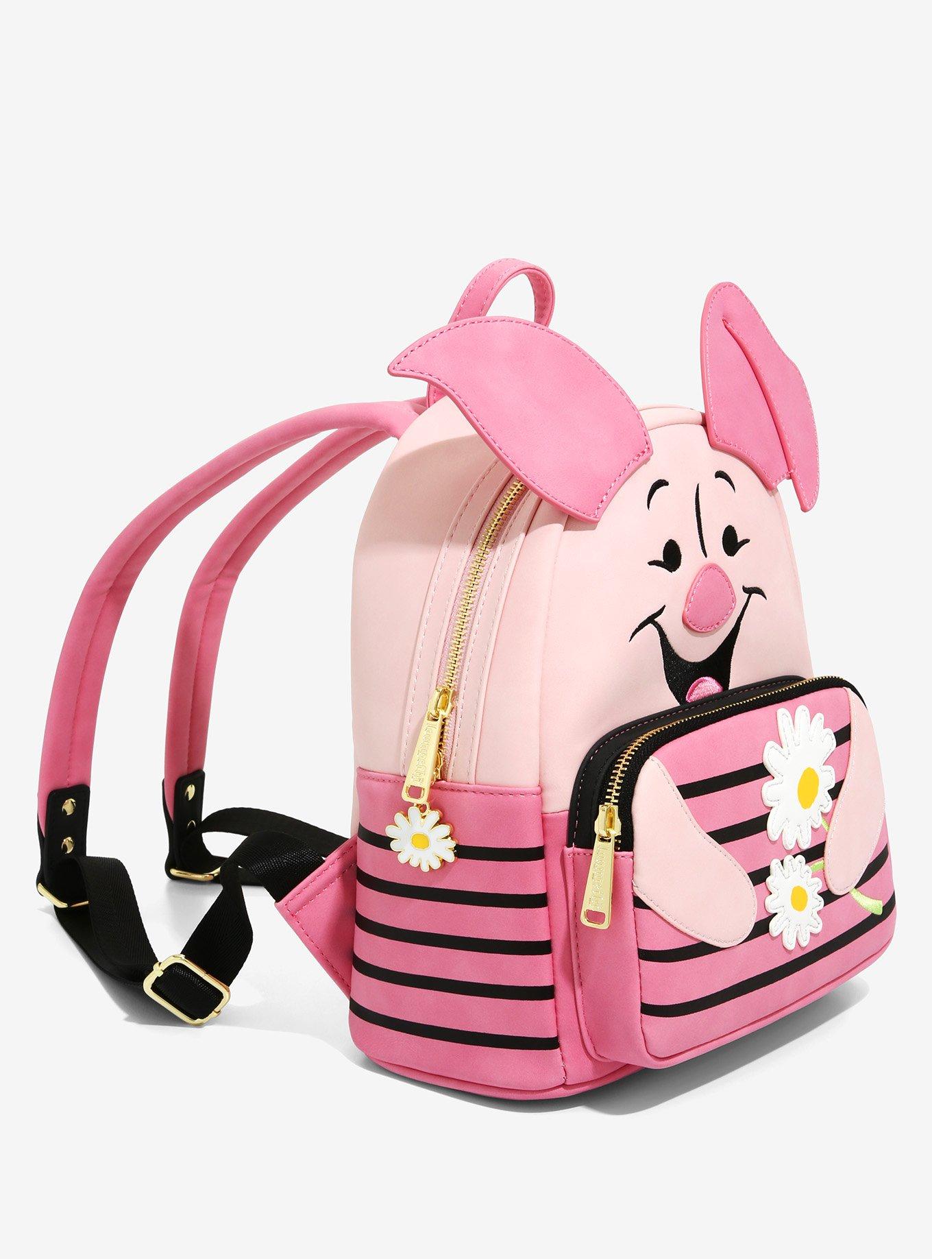 Loungefly Disney Winnie the Pooh Piglet Daisies Mini Backpack, , alternate