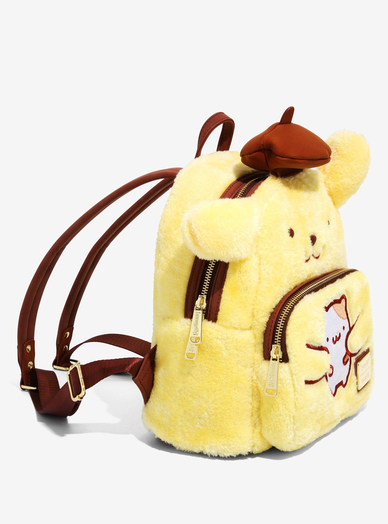 Loungefly Sanrio Pompompurin Plush Mini Backpack, , alternate