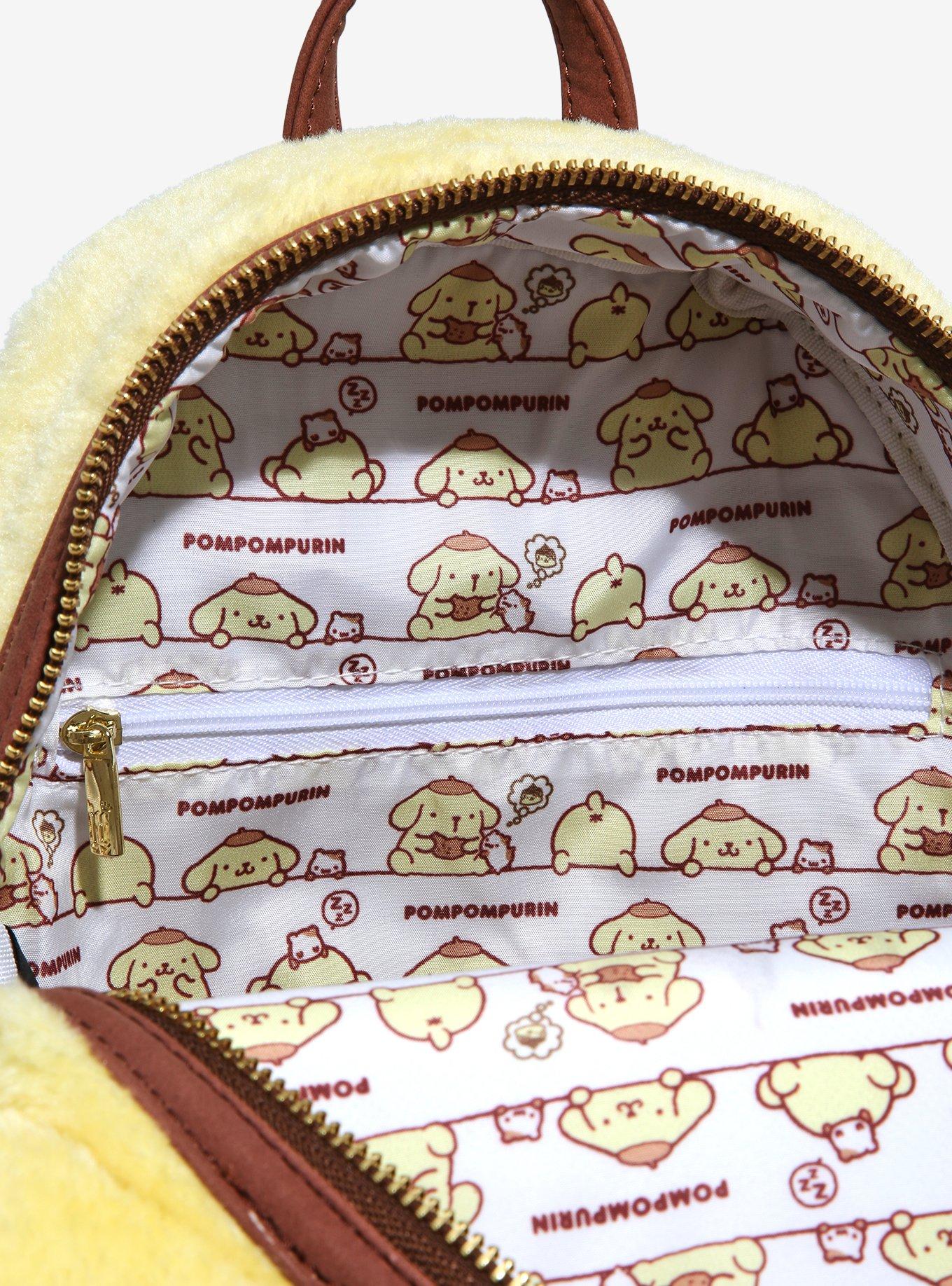 Loungefly Sanrio Pompompurin Plush Mini Backpack, , alternate