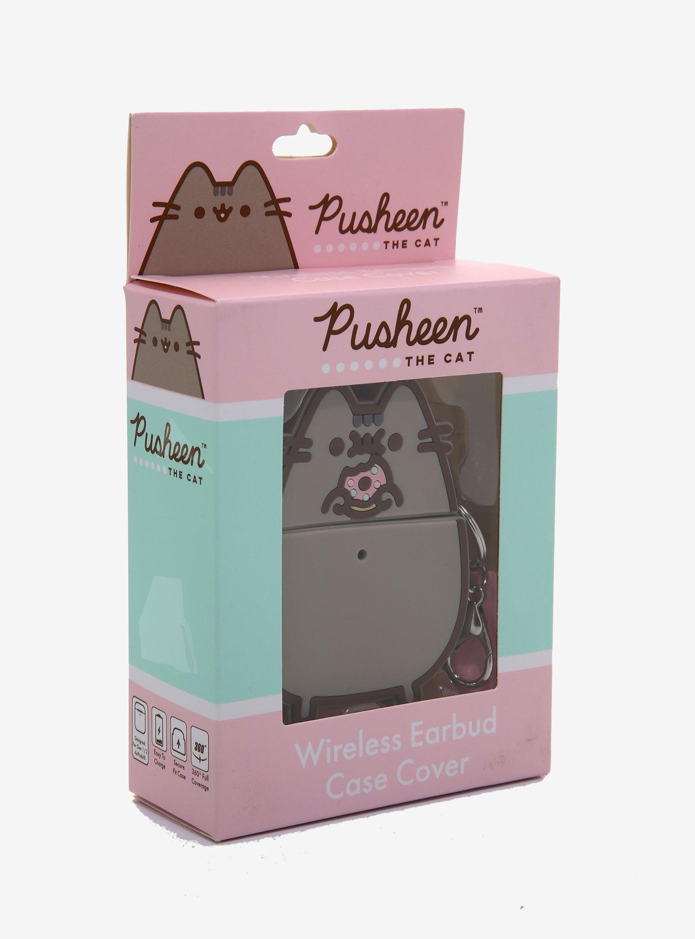 Pusheen Donut Wireless Earbud Case Cover, , alternate - view 4