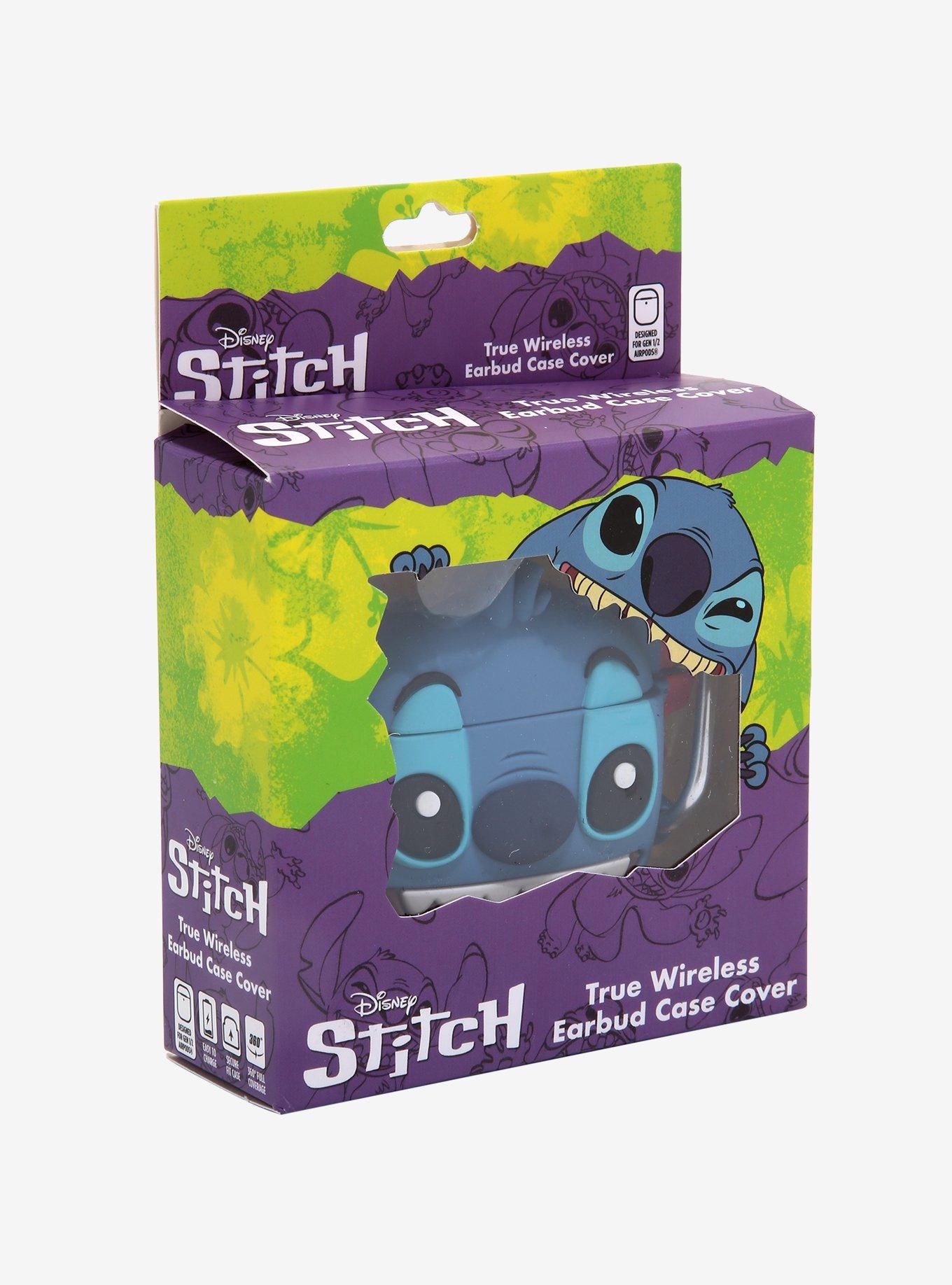 Disney Lilo & Stitch Figural Stitch Wireless Earbud Case Cover, , alternate