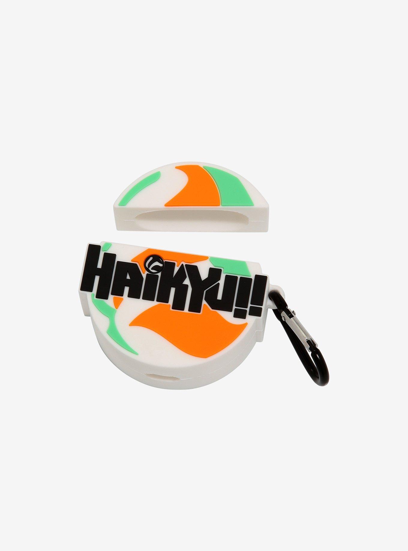 Haikyu!! Logo Wireless Earbud Case Cover, , alternate