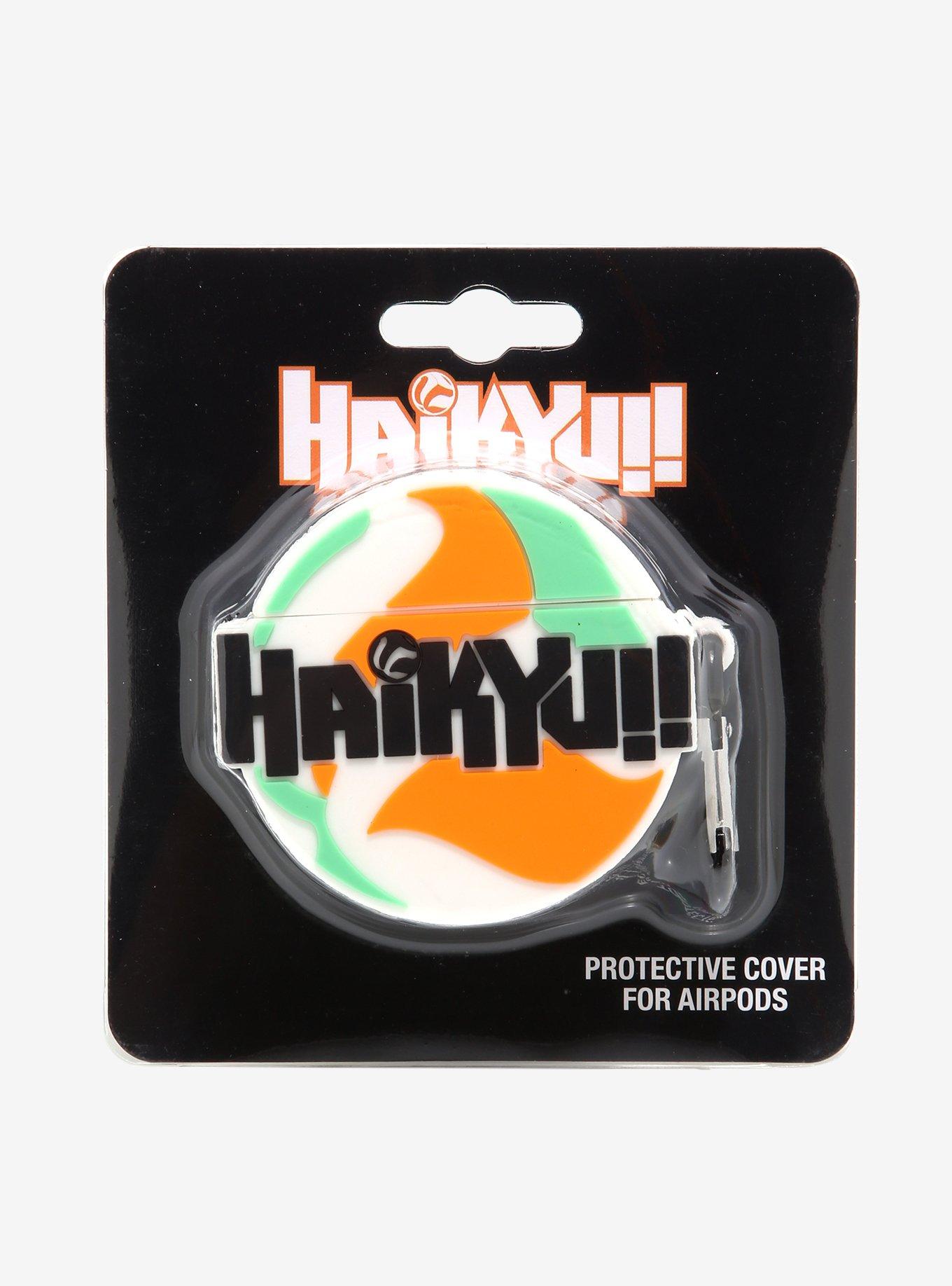 Haikyu!! Logo Wireless Earbud Case Cover, , alternate